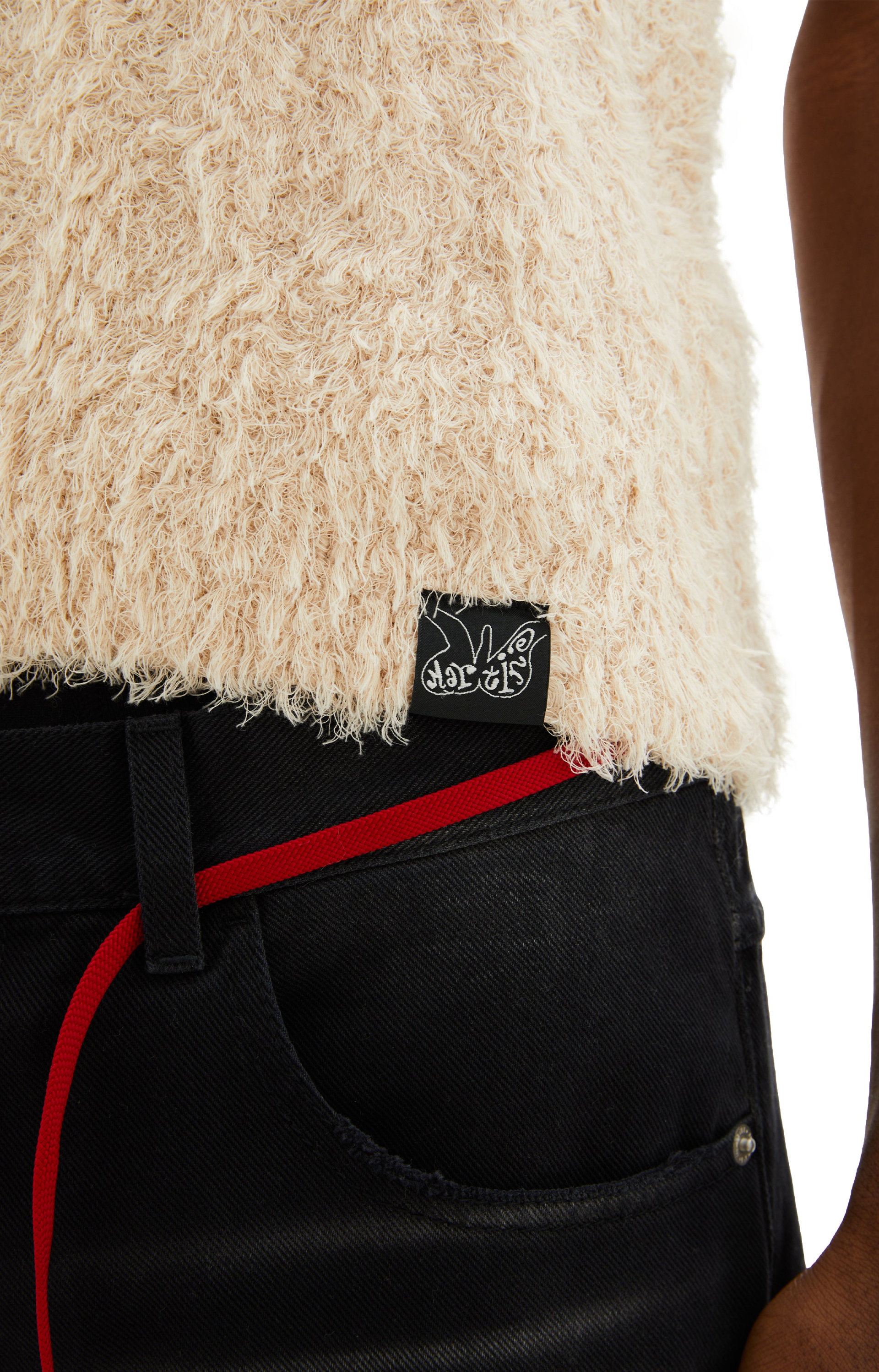 Martine Rose Ratty Zip-Up Gilet