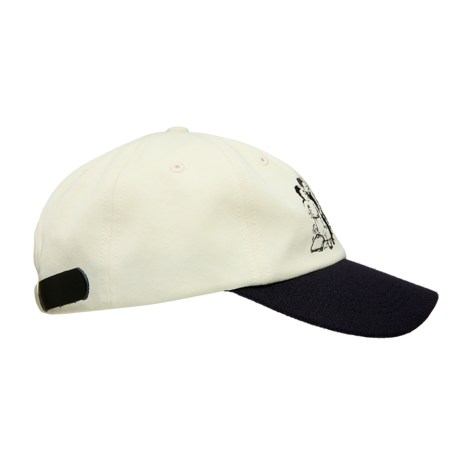 Buy Enfants Riches Déprimés men white embroidered cap for $730