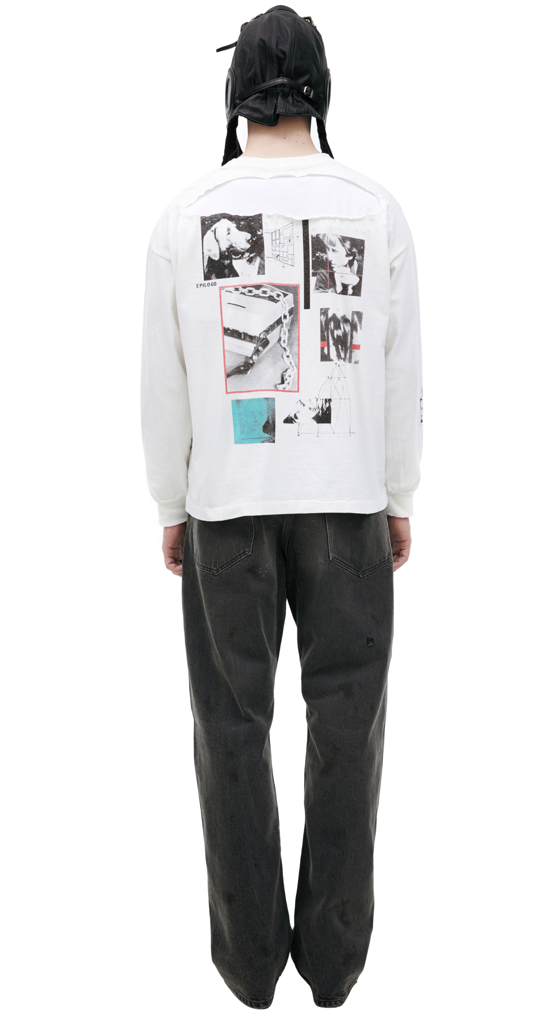 Enfants Riches Déprimés White Printed Longsleeve