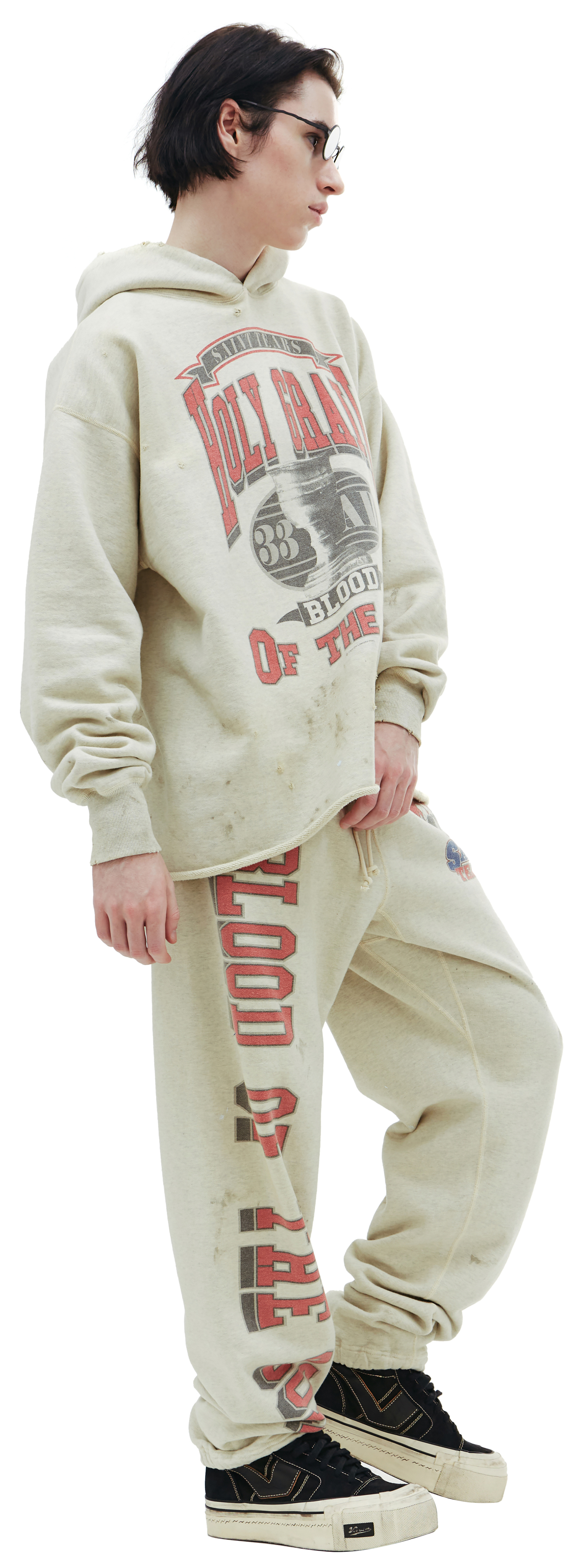 Saint Michael Saint Michael x Denim Tears printed hoodie