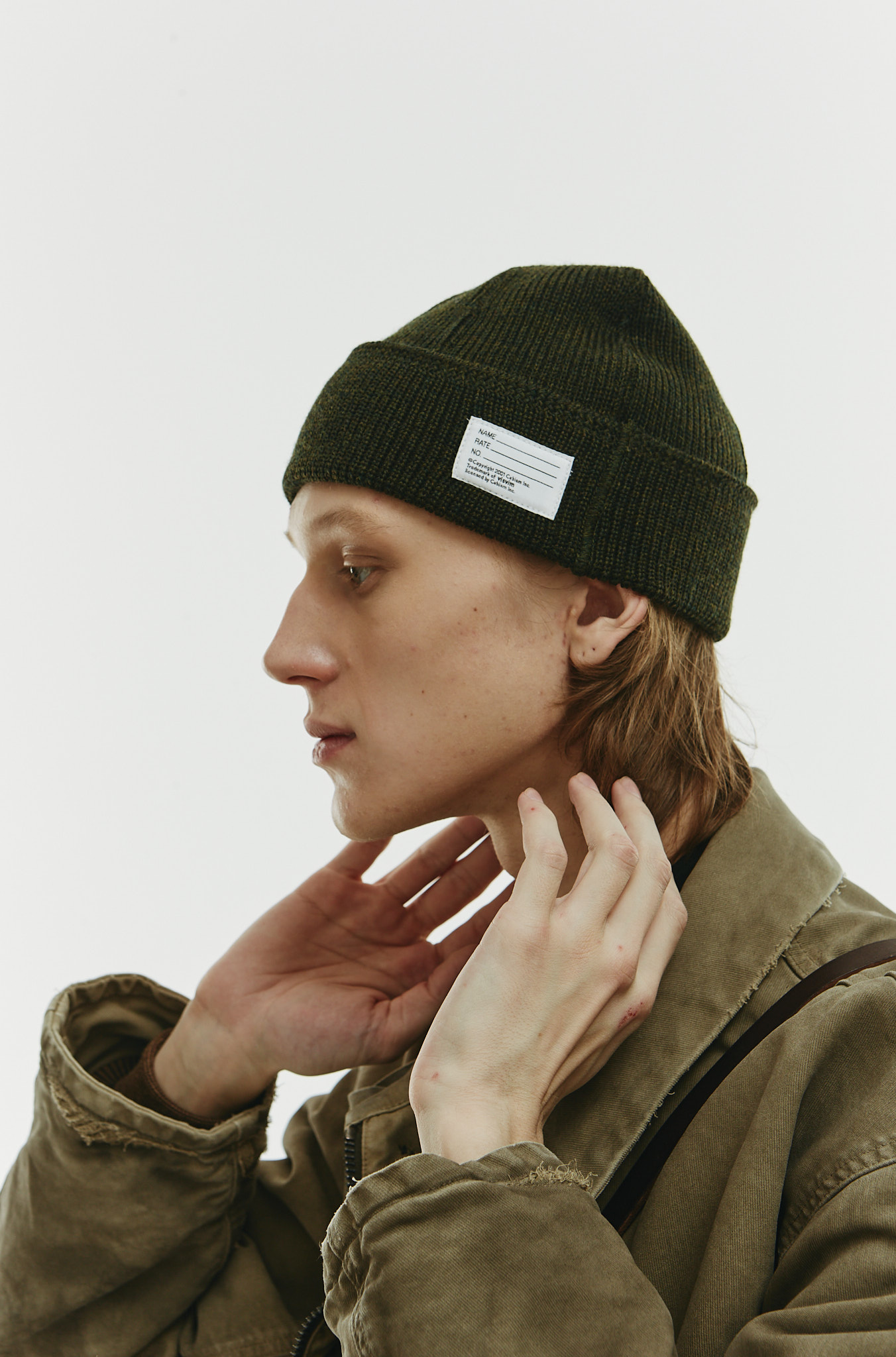 visvim Wool patched cap