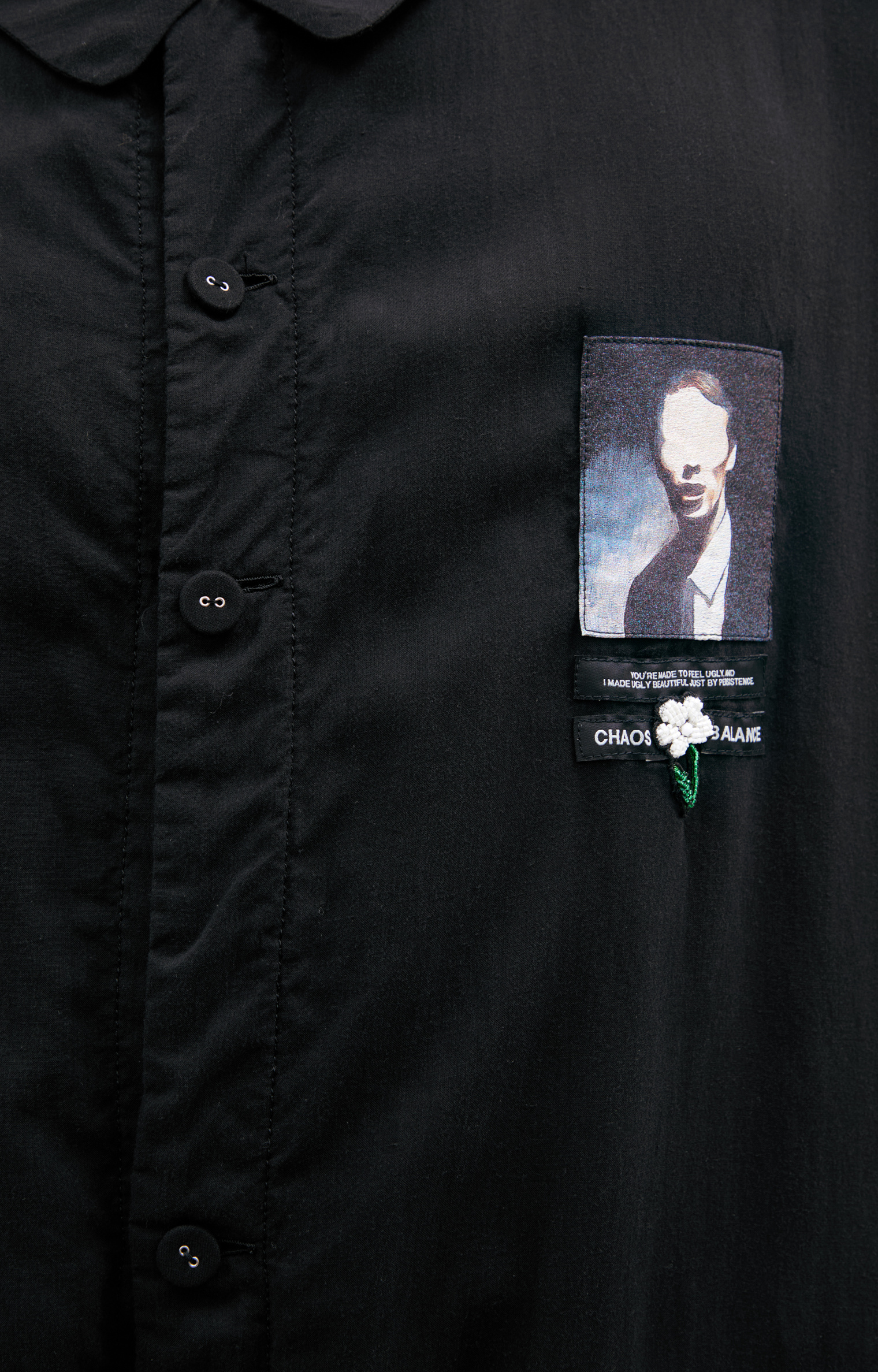 Undercover Black shirt with patch