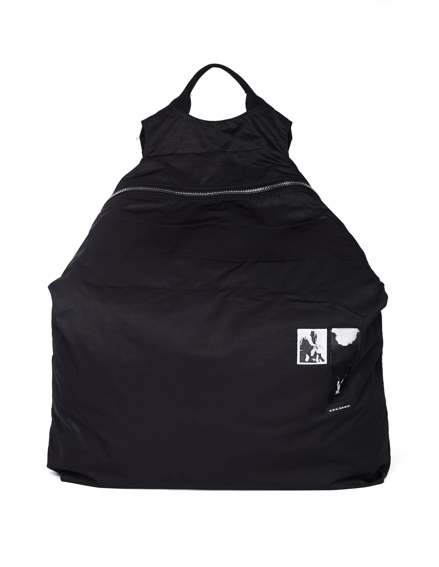 DRKSHDW by Rick Owens Black Cotton & Nylon Bag
