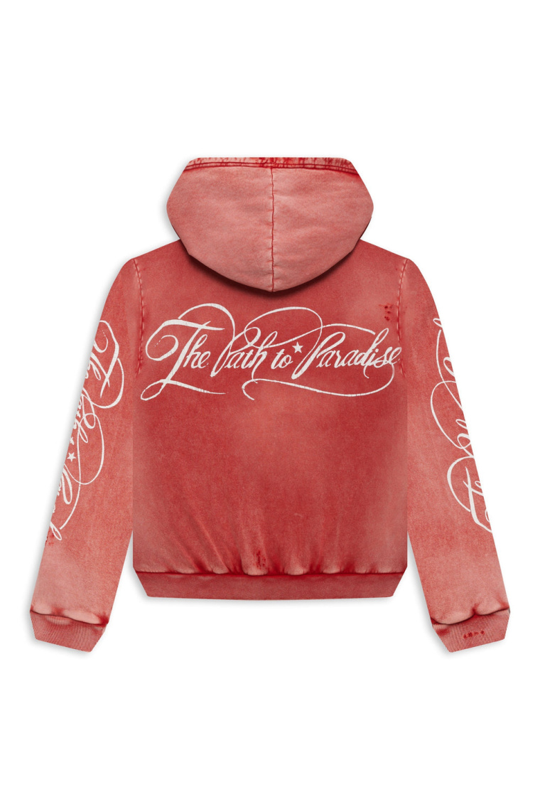 Hellstar Path To Paradise Zip-Up Hoodie