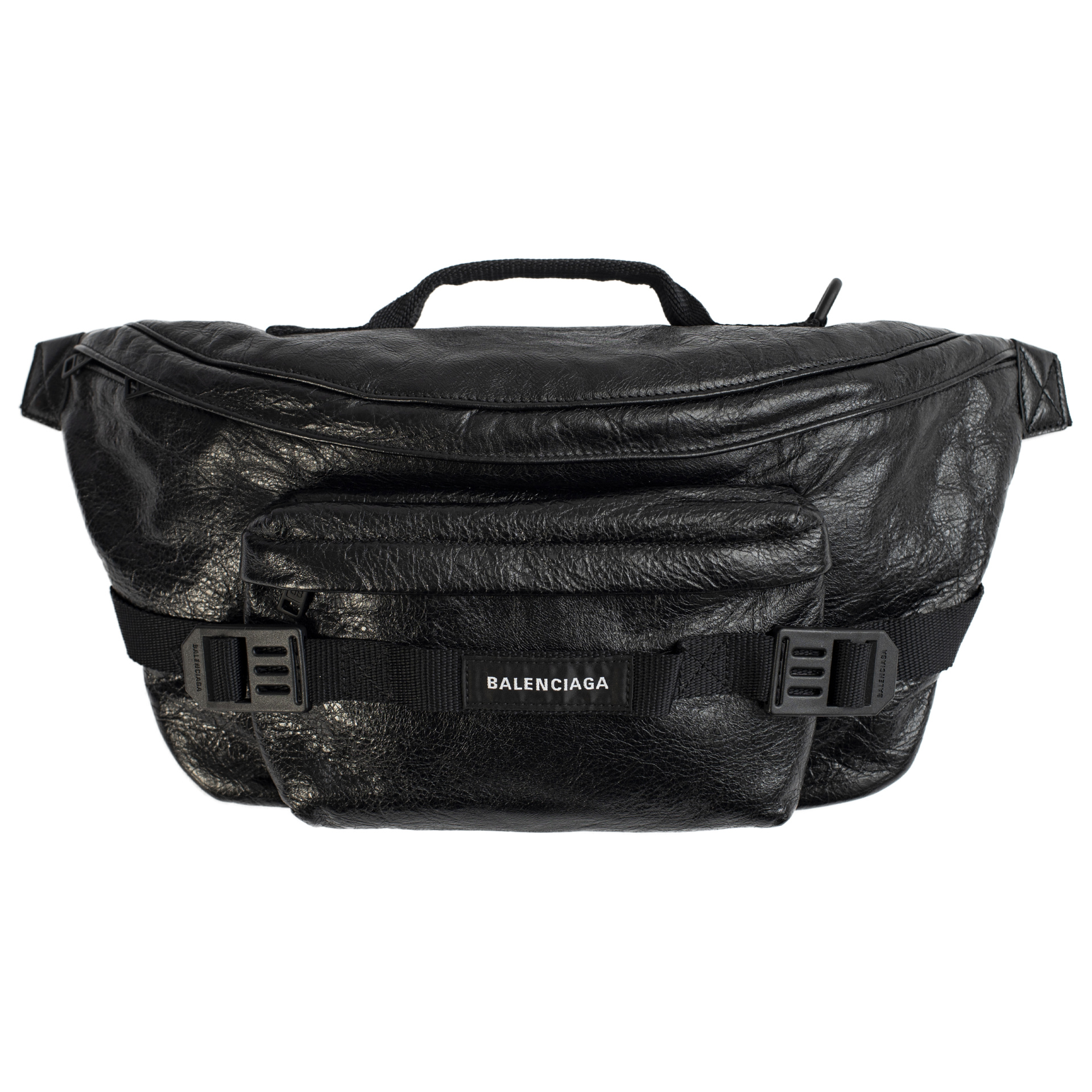 Balenciaga Army Large Beltbag in black