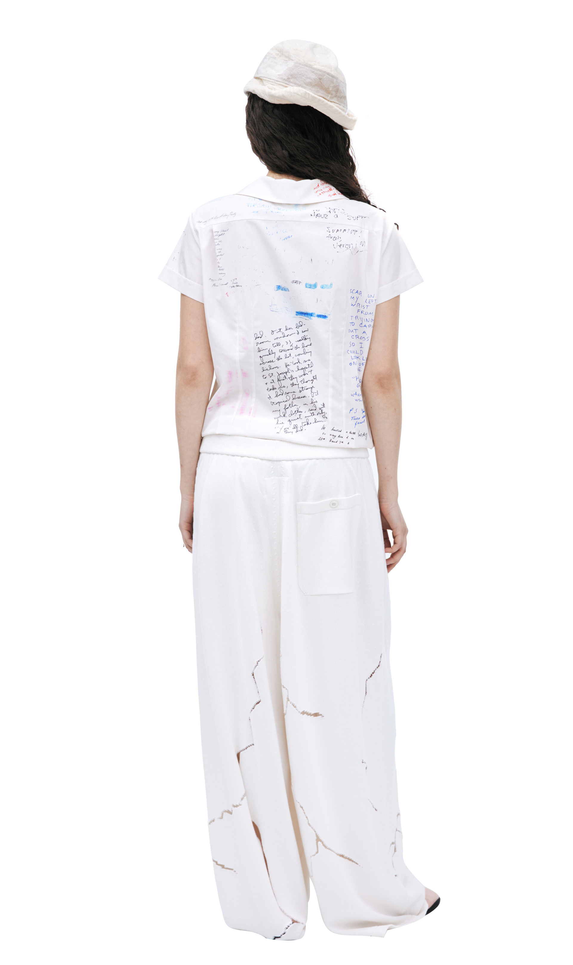 Doublet CRACKED EGG sweatpants