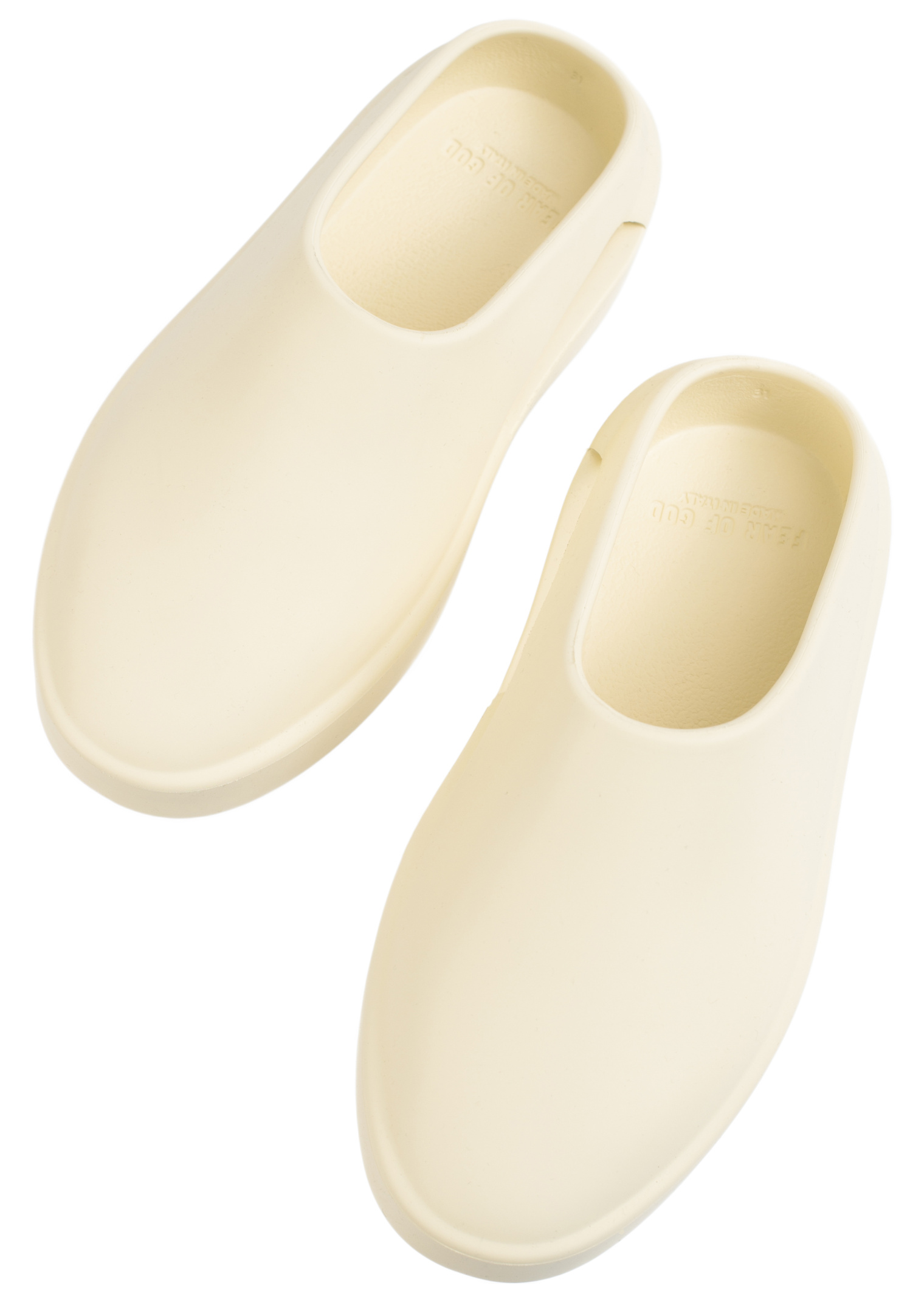 Fear of God The Kid\'s California slip-on shoes in cream