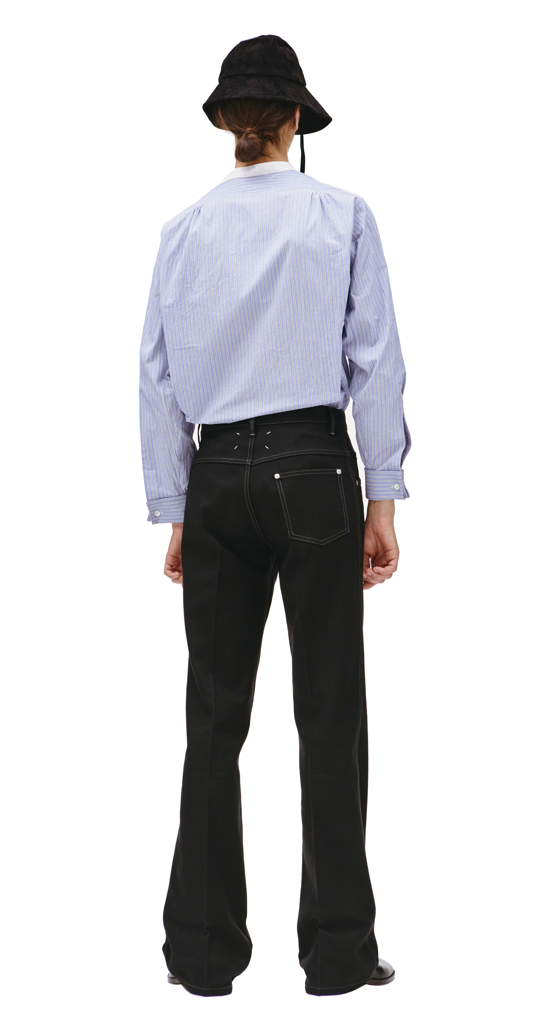 Maison Margiela Black straight cut pants