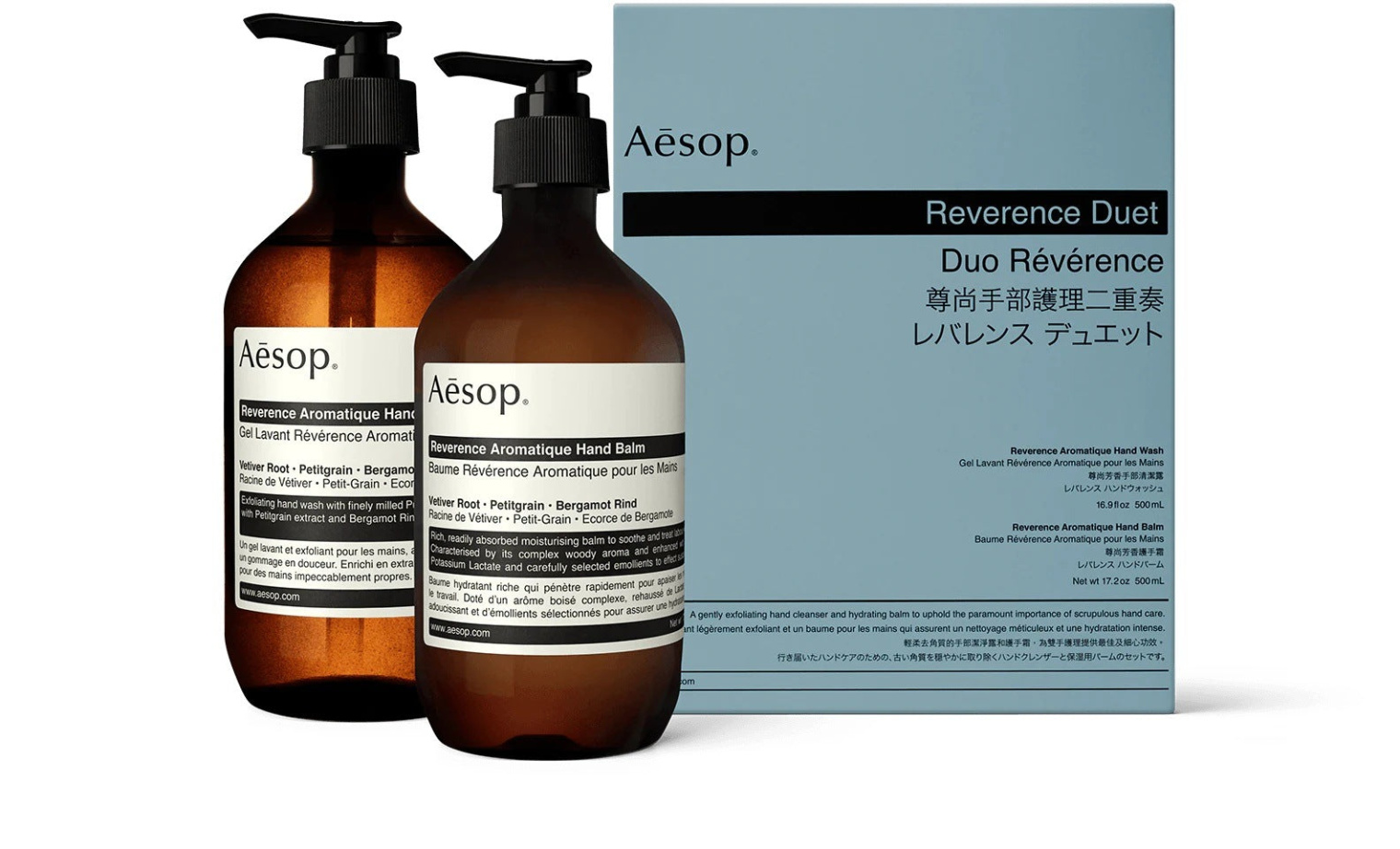 Aesop Reverence Duet