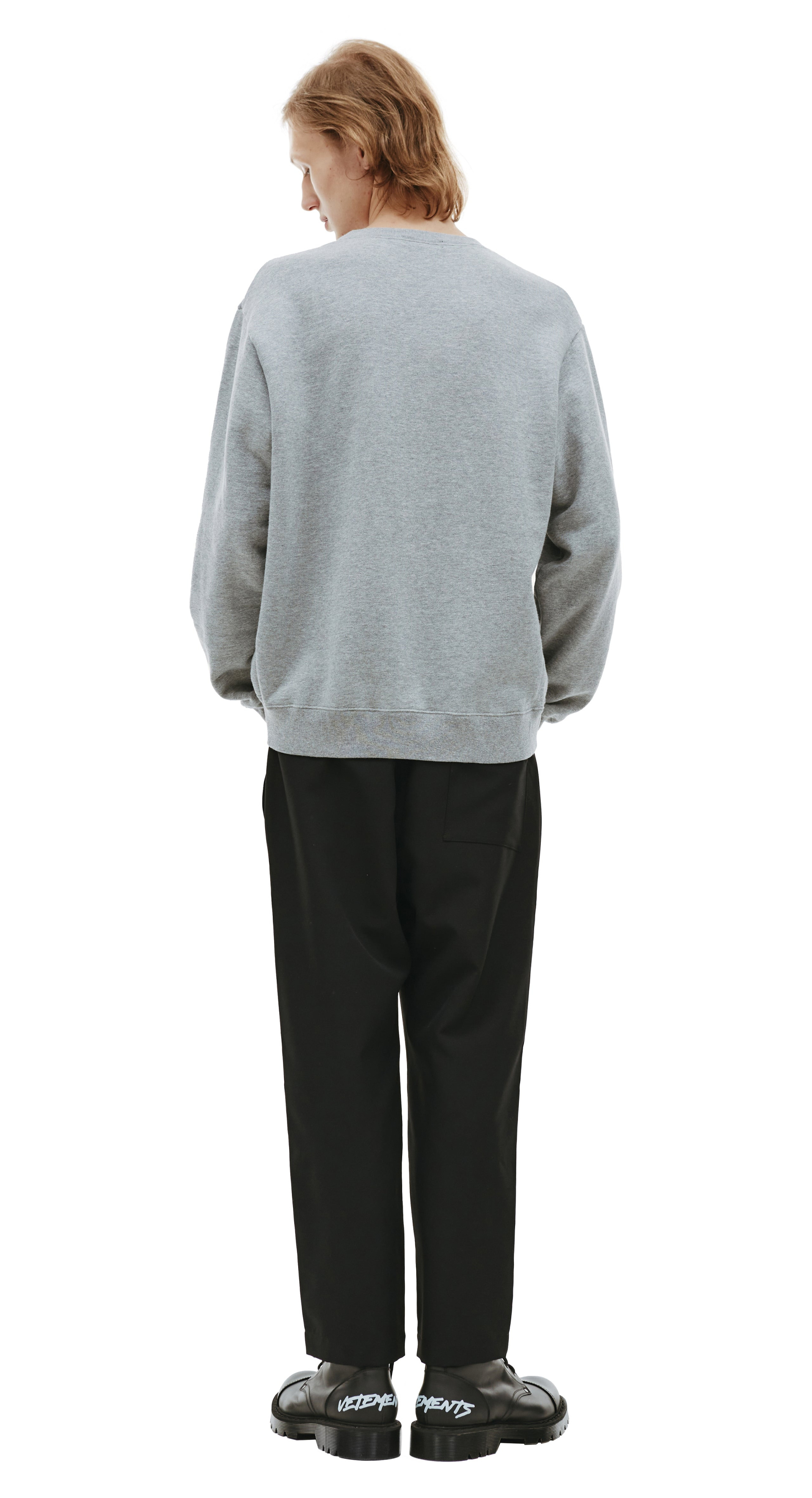 Undercover Peace Sign Sweatshirt in Grey