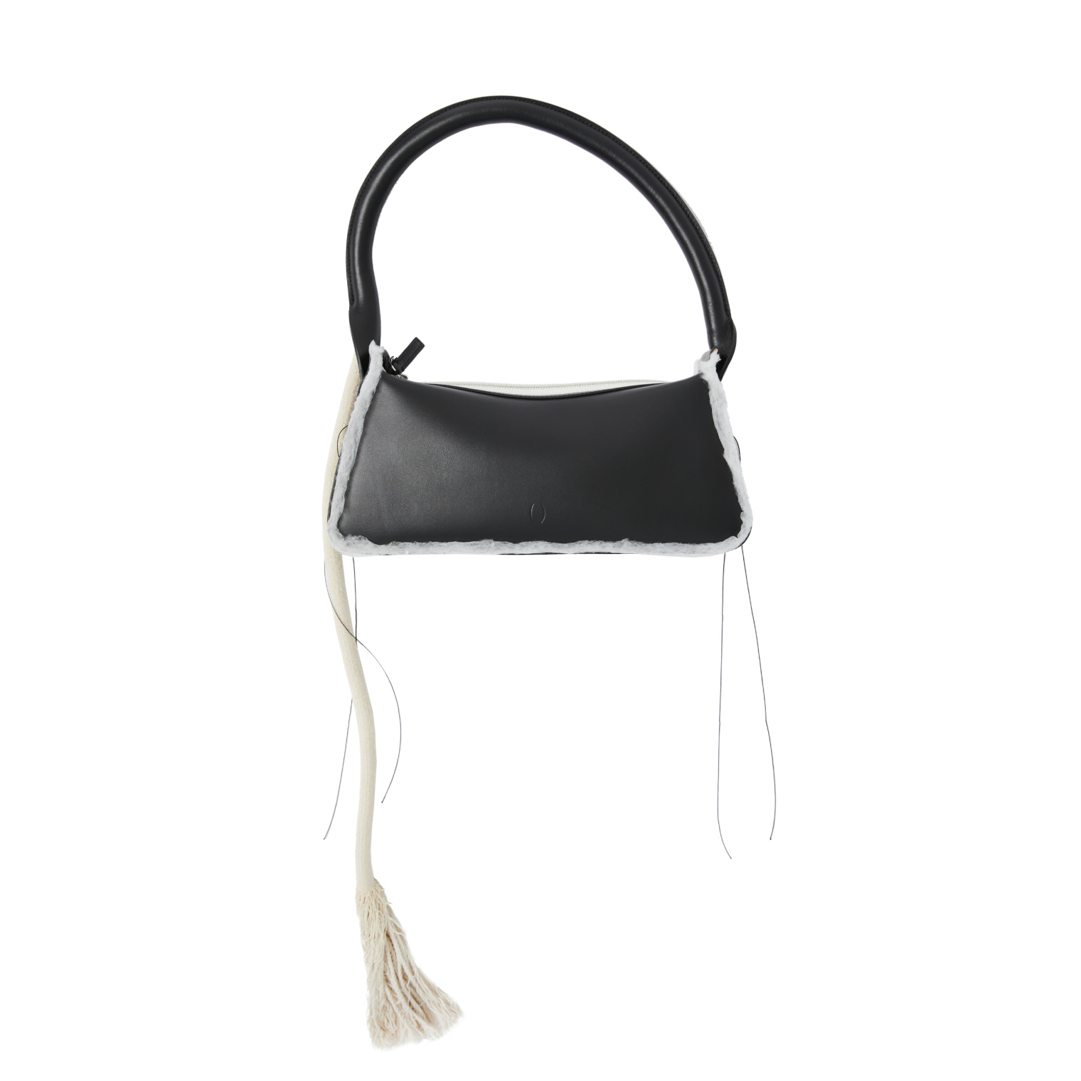 DENTRO Black Savvas Baguette bag