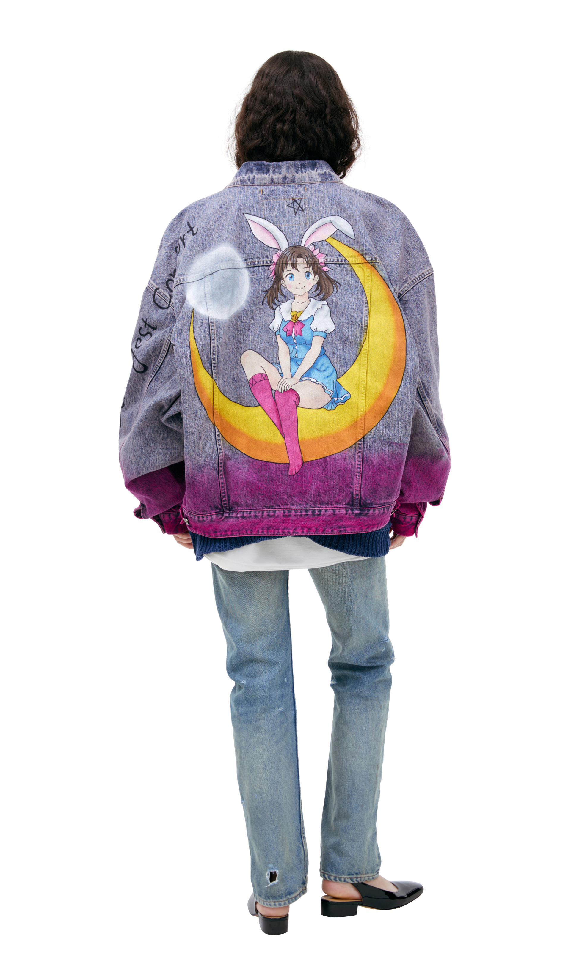 Doublet Gradient denim jacket