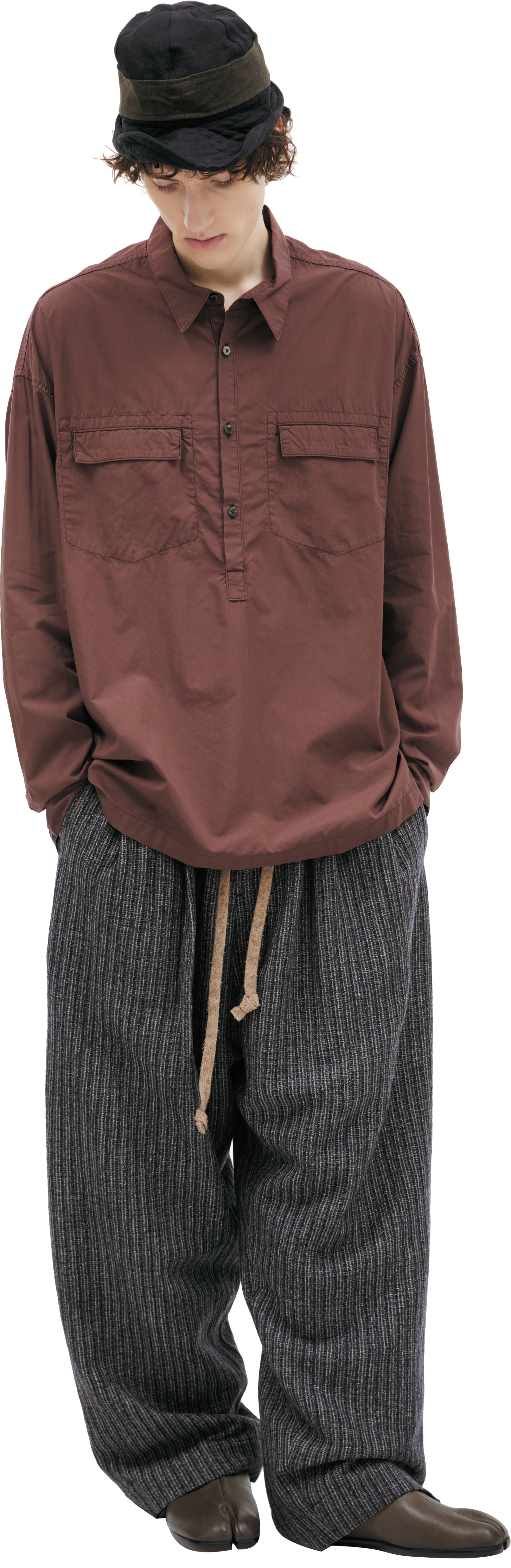 The Viridi-Anne Shirt with patch pockets