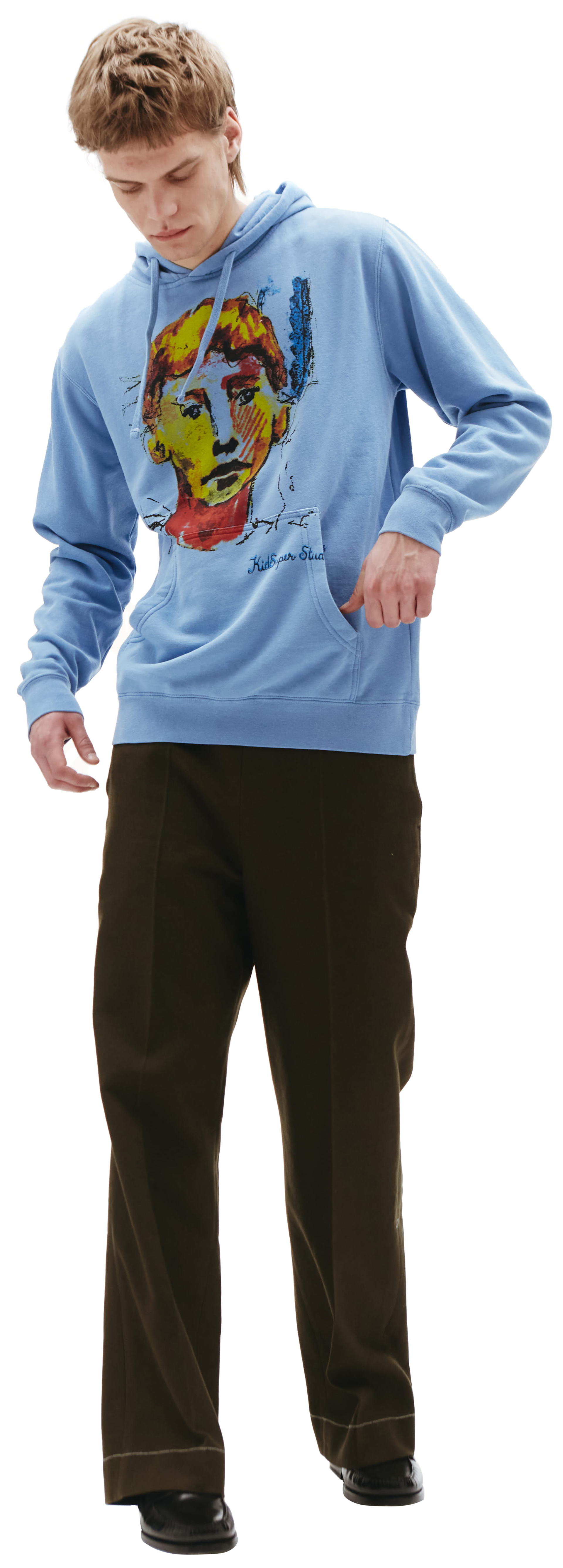 KidSuper Printed Cotton Hoodie