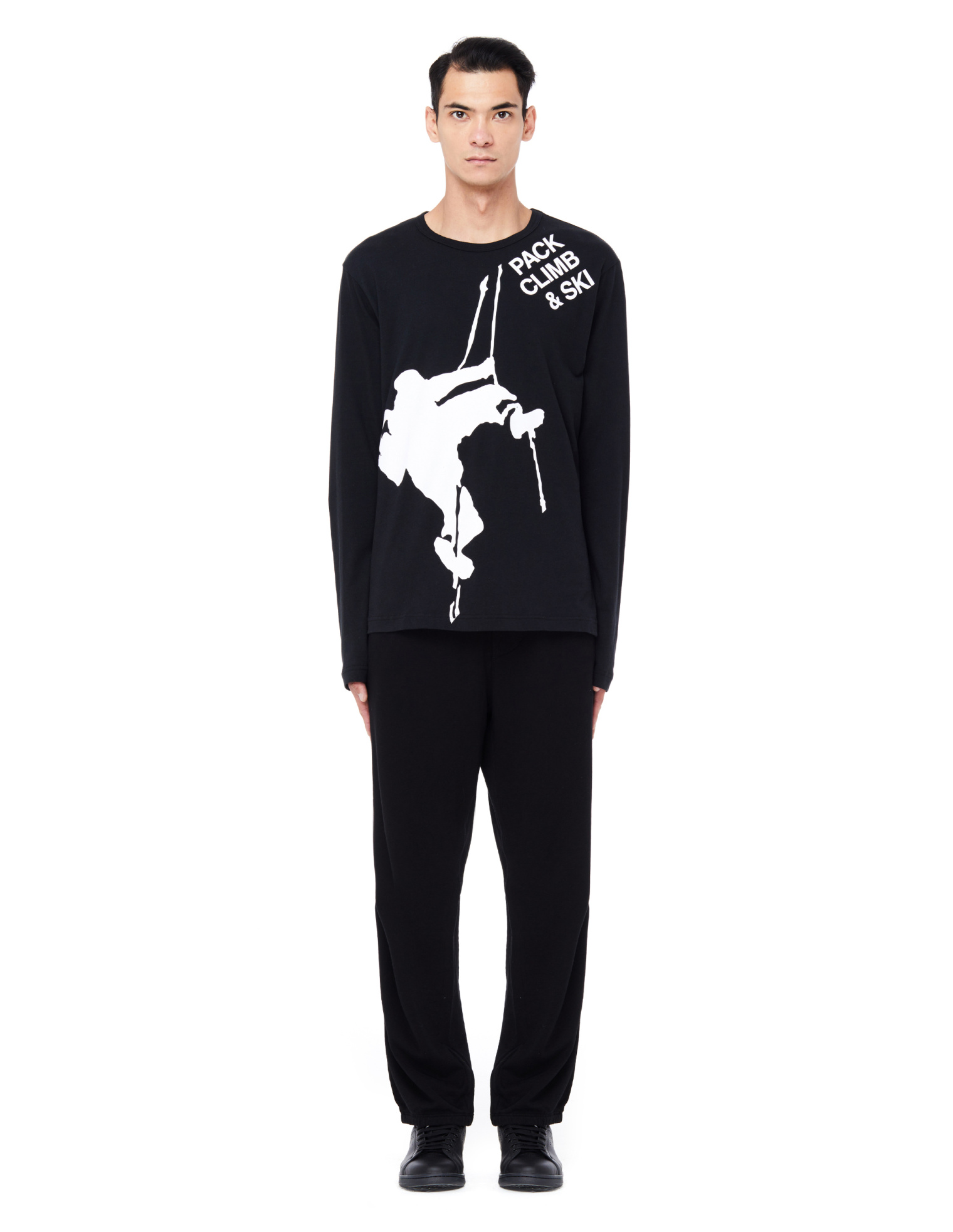 Junya Watanabe Черный лонгслив The North Face