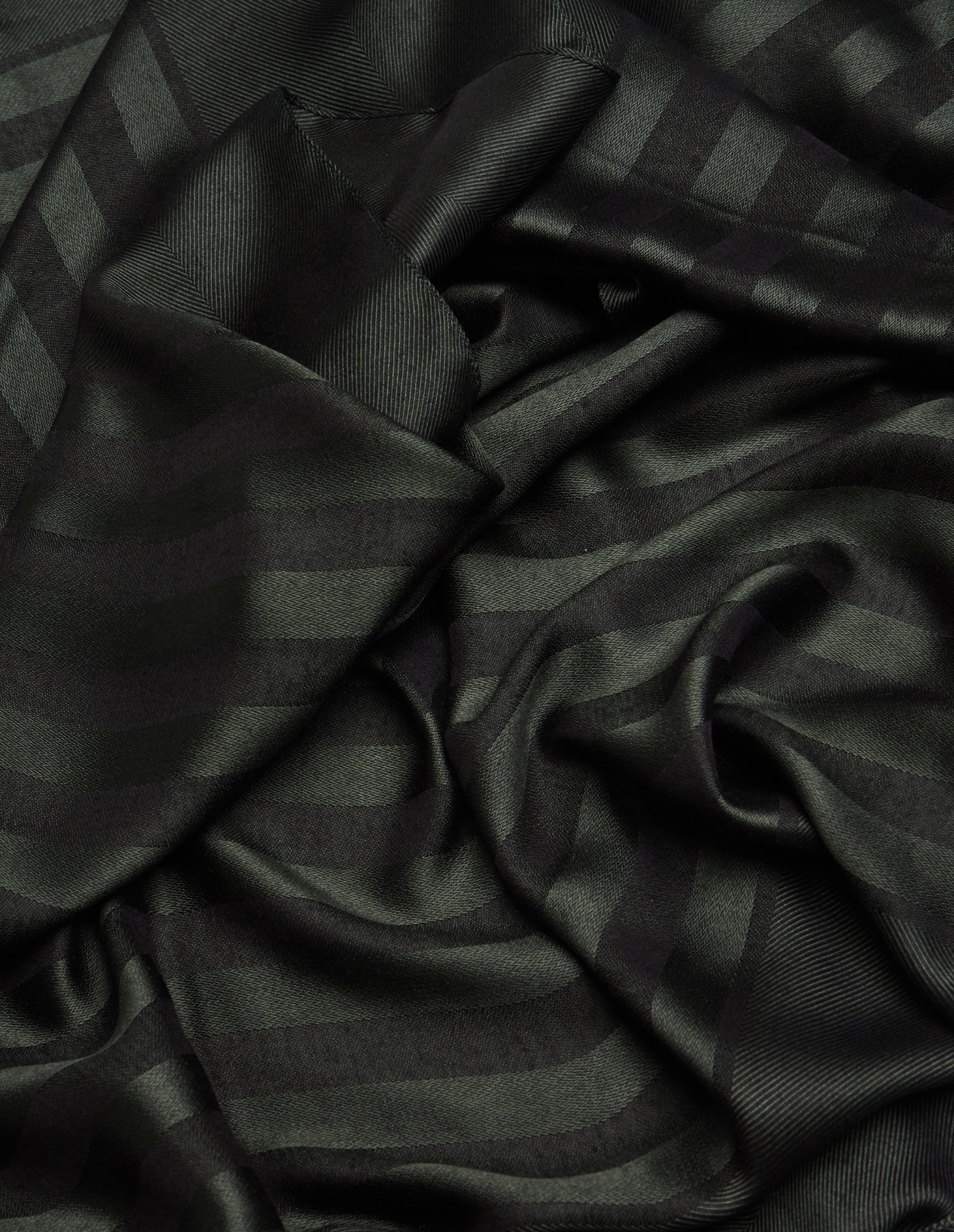 Haider Ackermann Полосатый шарф из шерсти и шелка