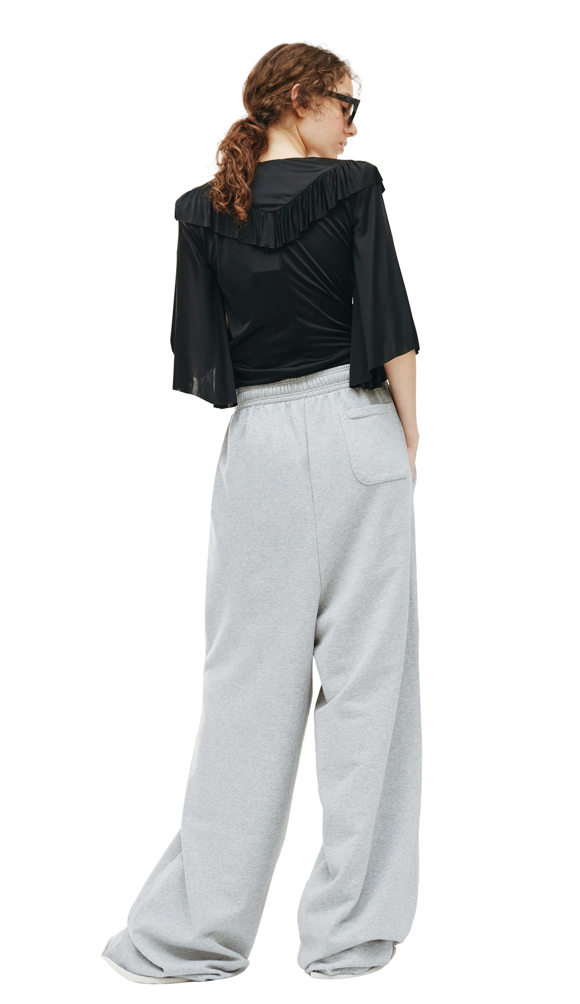 VETEMENTS Extra long wide sweatpants