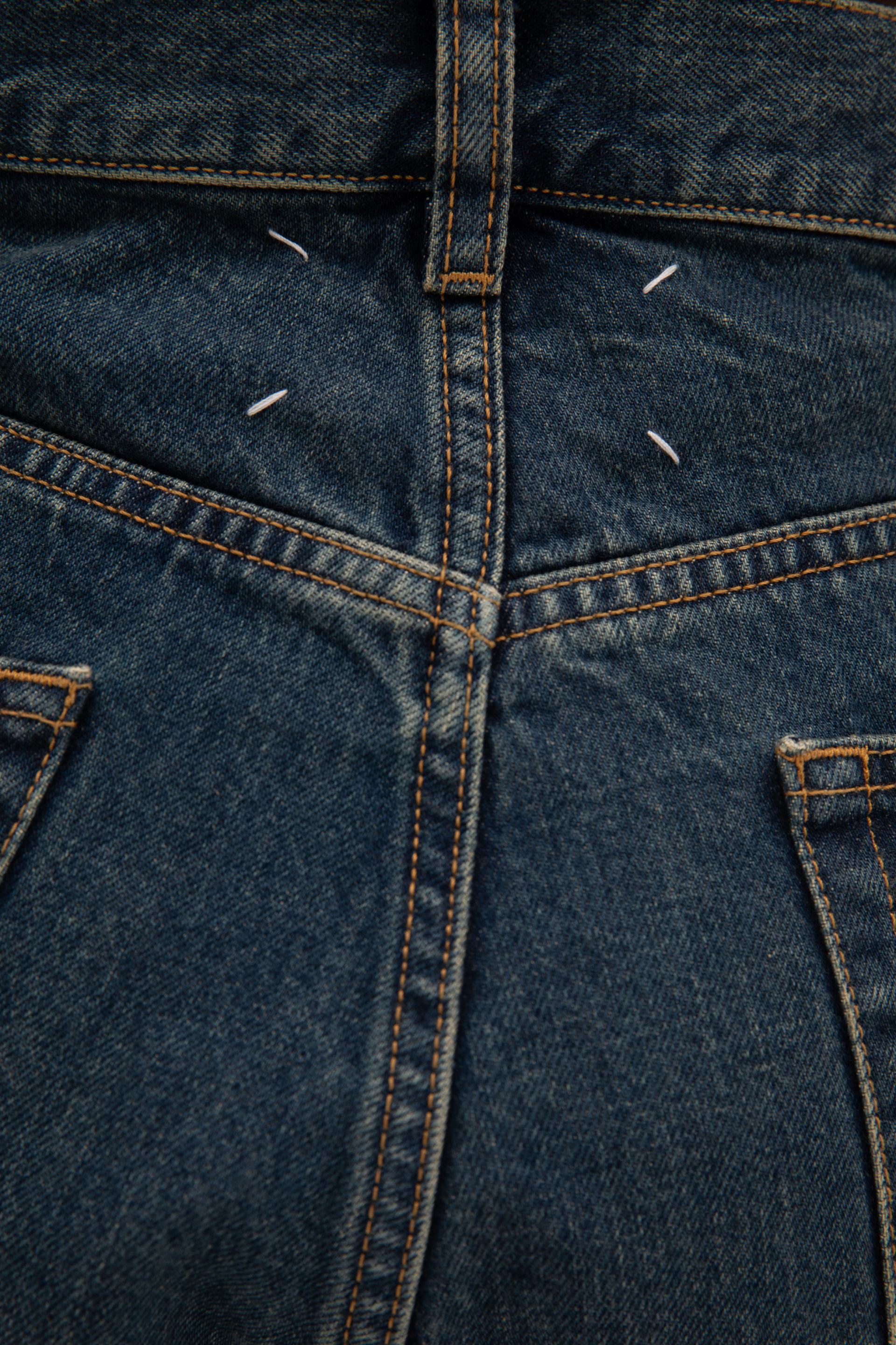 Maison Margiela Straight Cut Blue Jeans