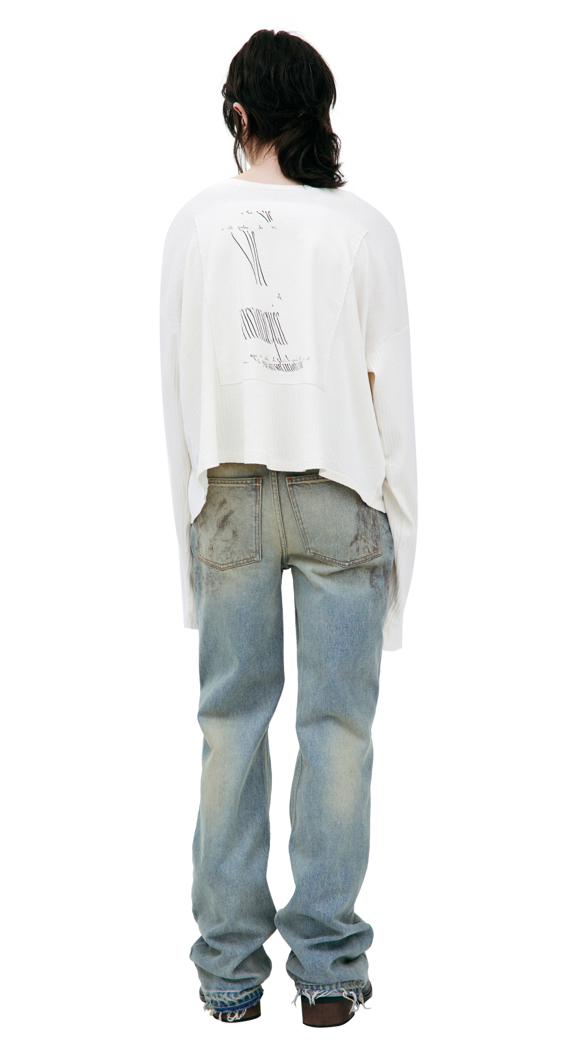 Enfants Riches Déprimés White patch longsleeve