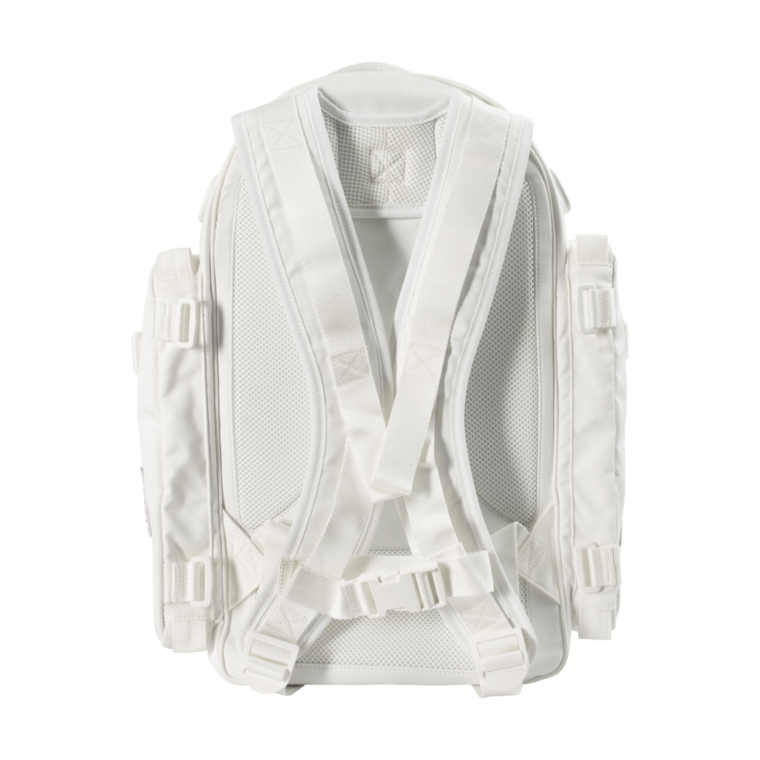 Balenciaga White Space Backpack in embroidered NASA