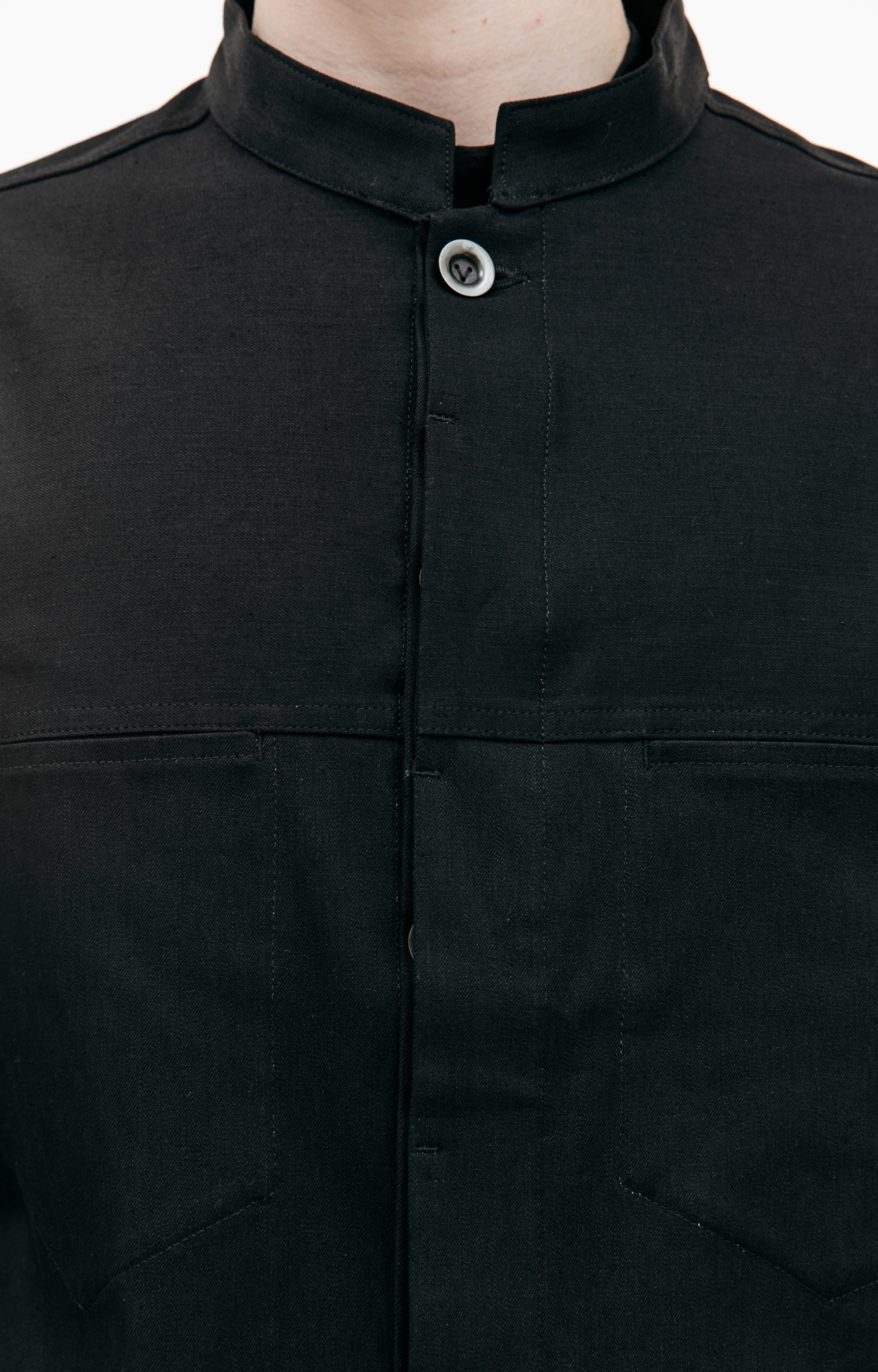 The Viridi-Anne Black denim jacket
