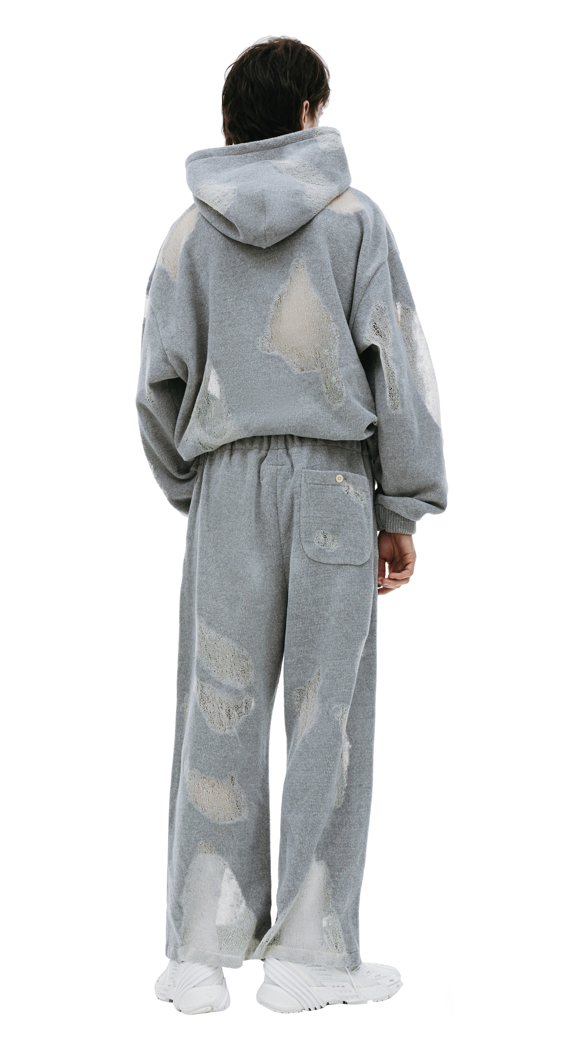 Doublet Ripped off knit sweatpants