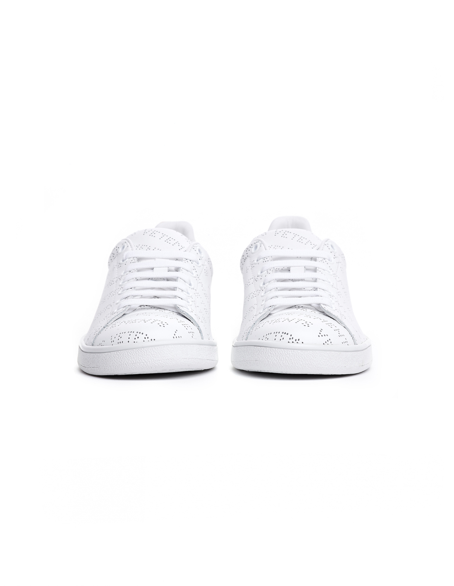 VETEMENTS Кожаные кроссовки Stan Smith с перфорацией