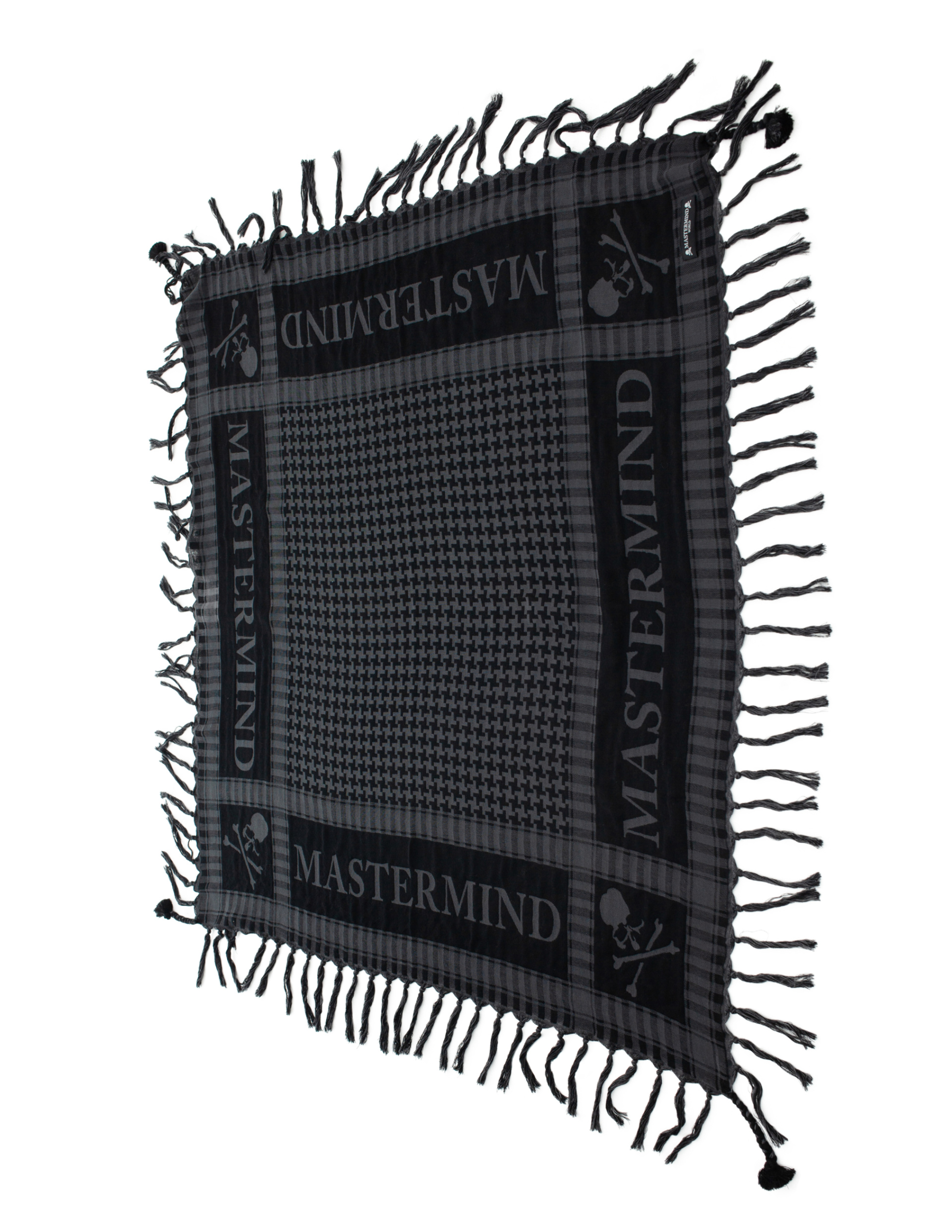 Mastermind WORLD Wool logo scarf