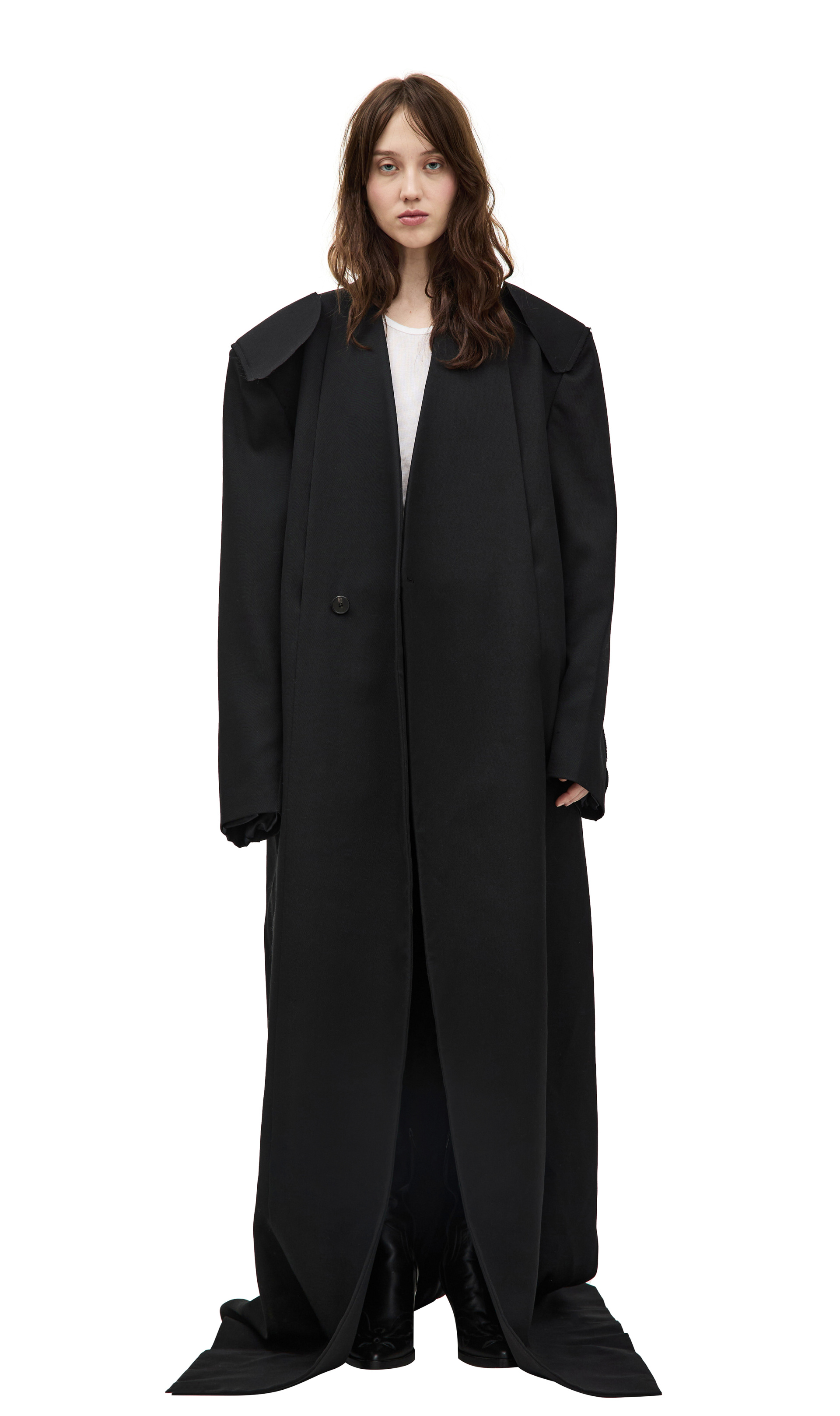 VETEMENTS ラッフレサミティスカト WE54SK240B2436 BLACK Vetements for Men FW25 Collection | SSENSE