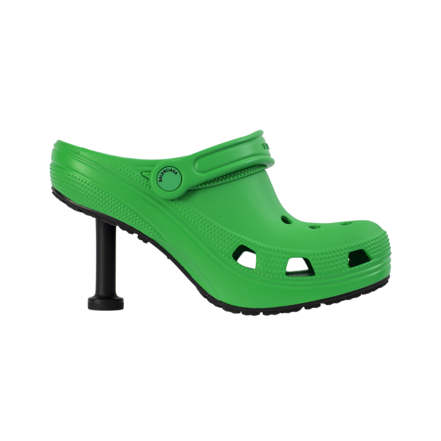 Balenciaga Зеленые мюли Madame Balenciaga x Crocs