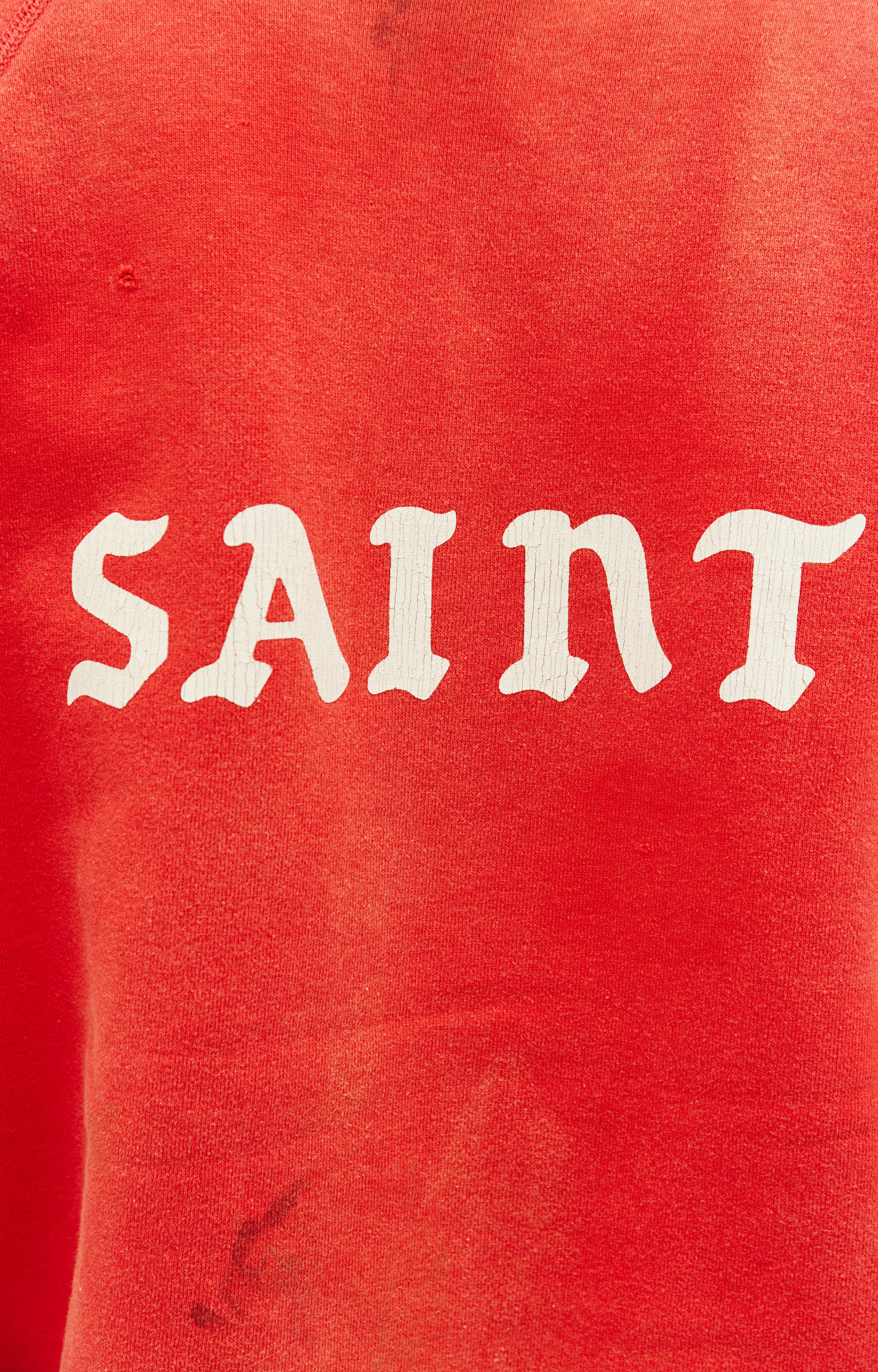 Saint Michael Printed oversize sweatshirt