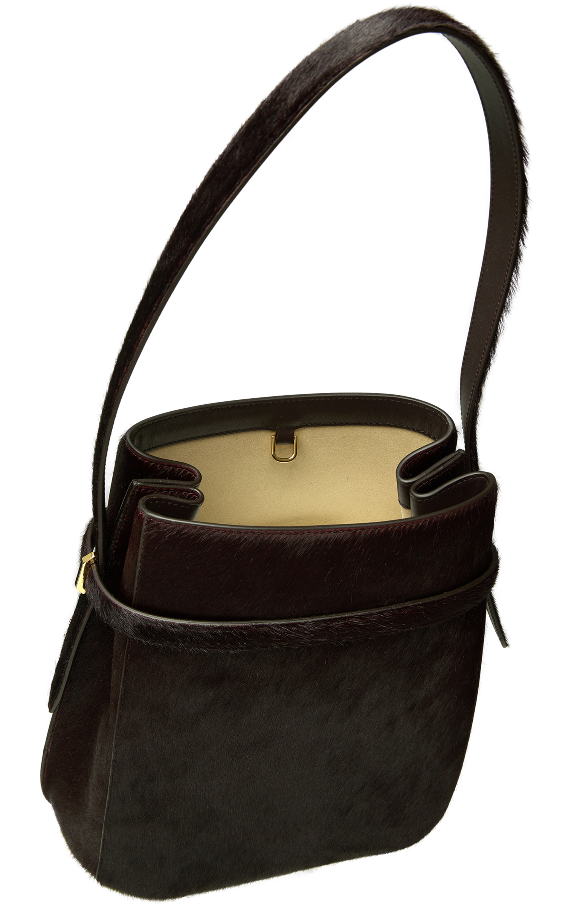 TOTEME Leather wine bag