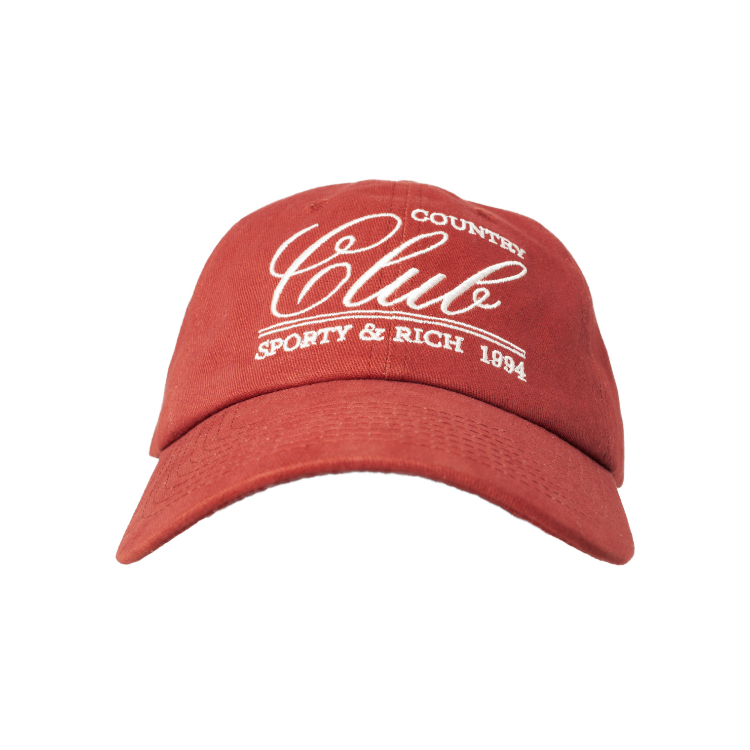 SPORTY & RICH \'Country Club\' embroidered cap