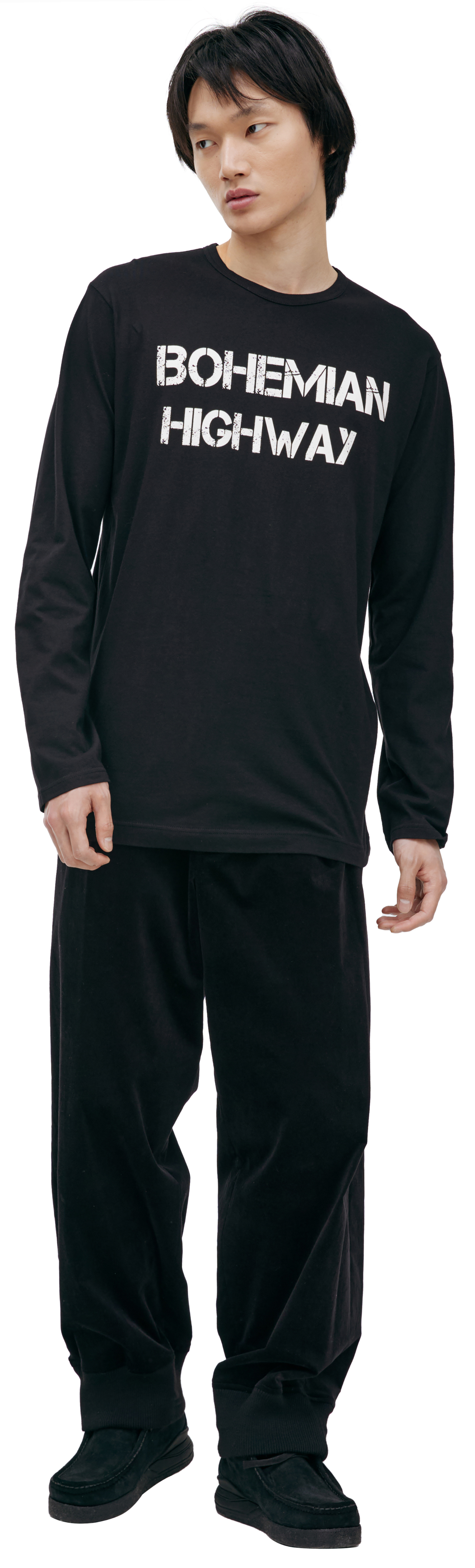 Yohji Yamamoto Black \'Bohemian\' Longsleeve