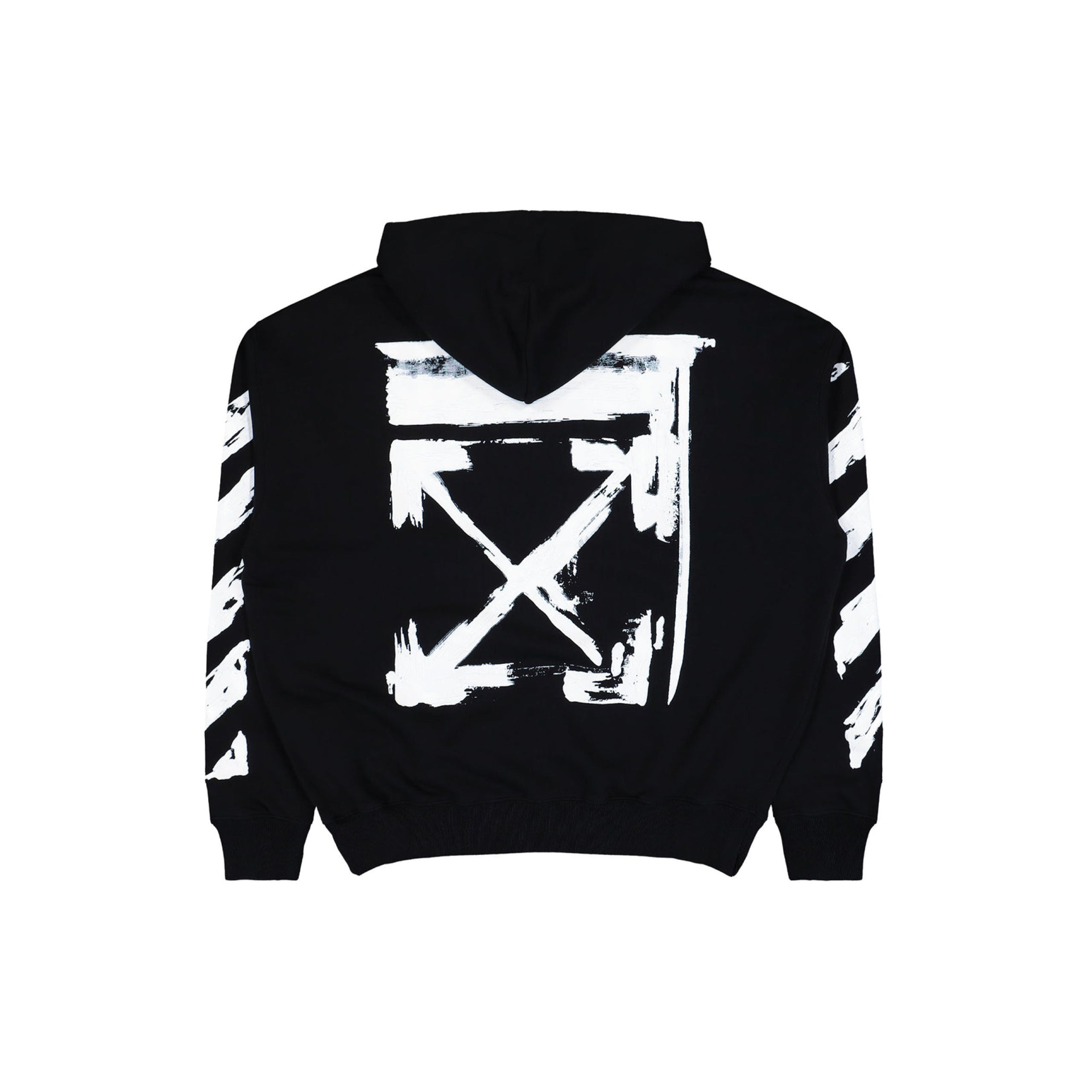 Off White Ink Arrow Skate Zip Hoodie