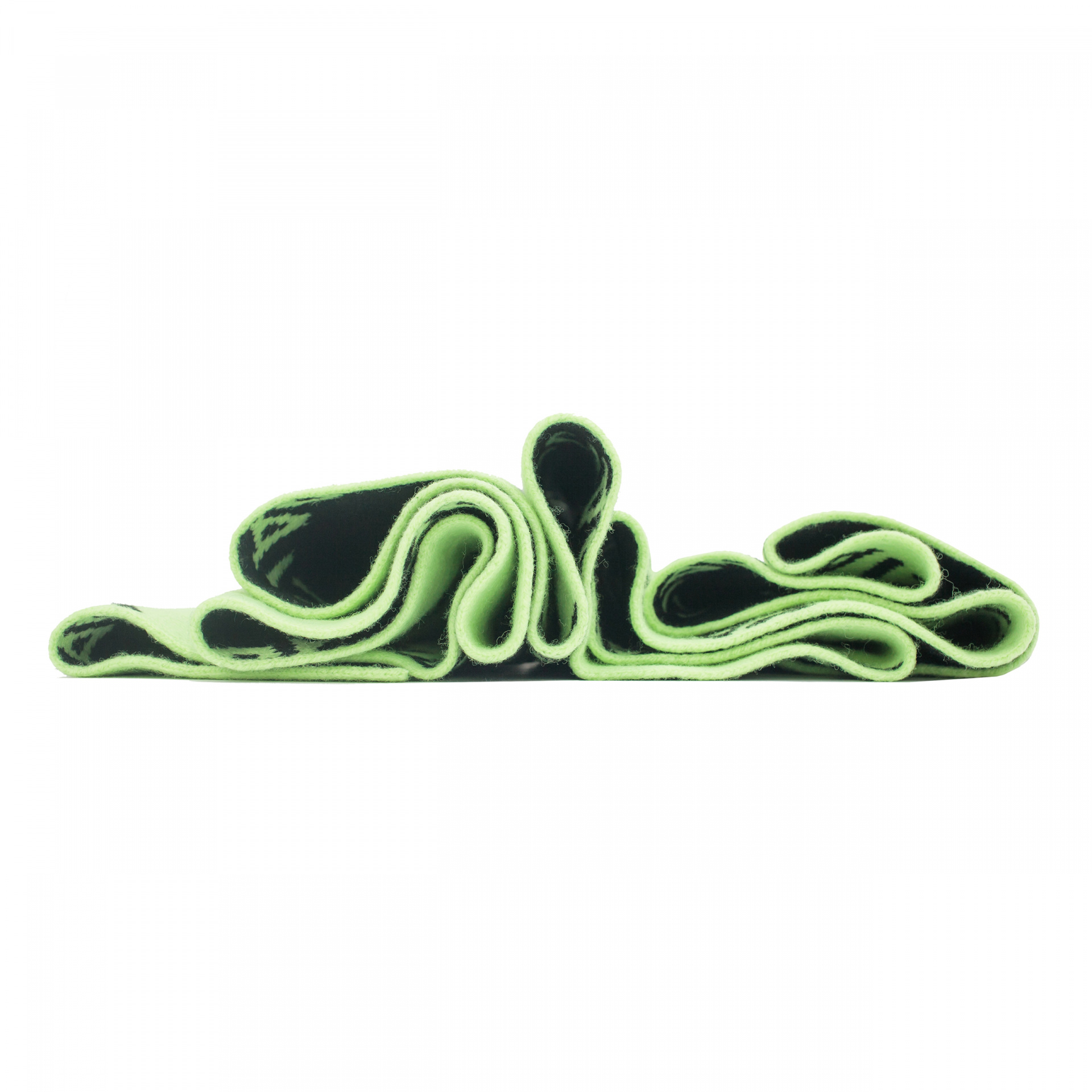 Balenciaga Зеленый шерстяной шарф All Over Logo