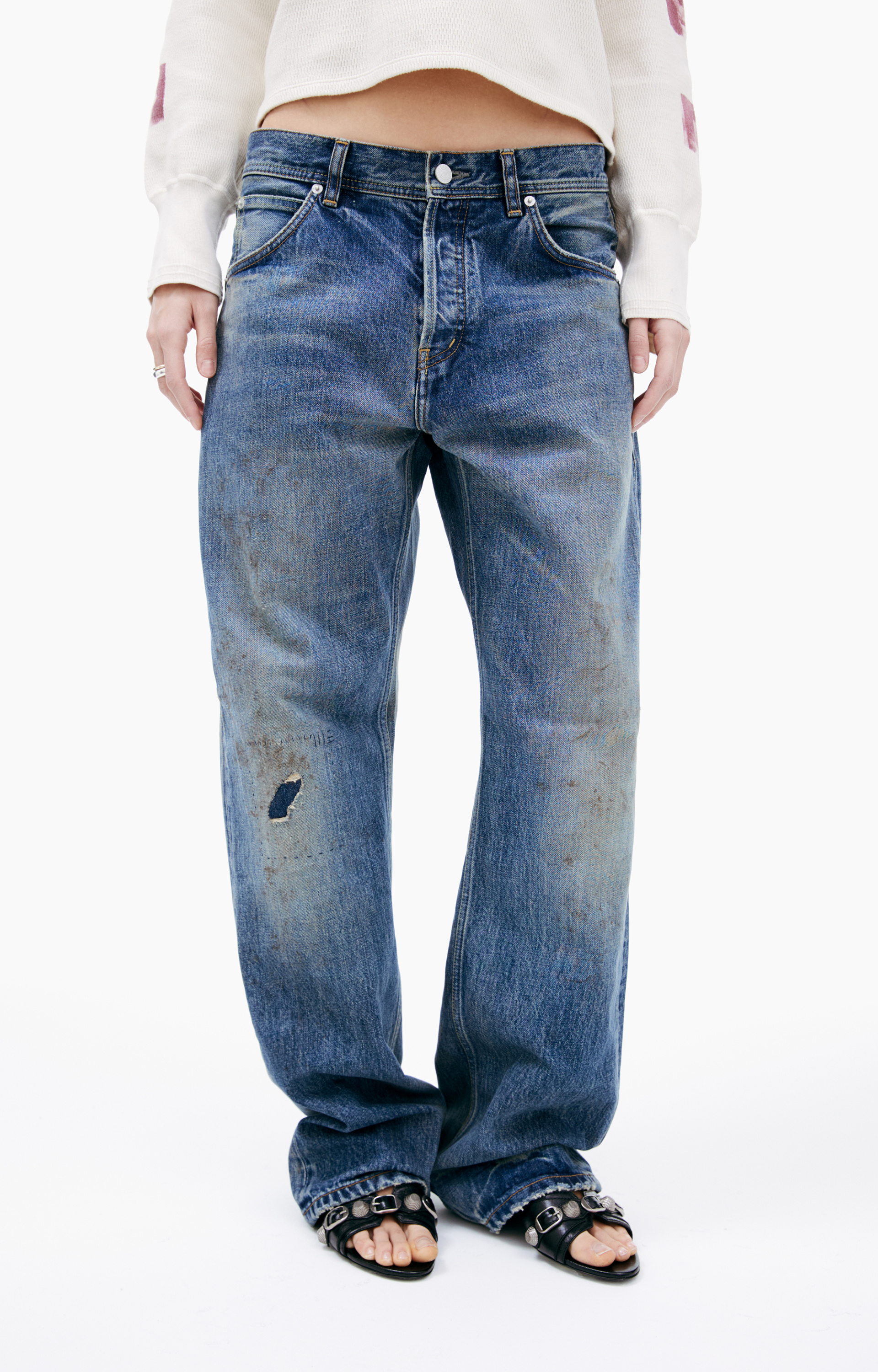 Enfants Riches Déprimés Blue Cotton Jeans