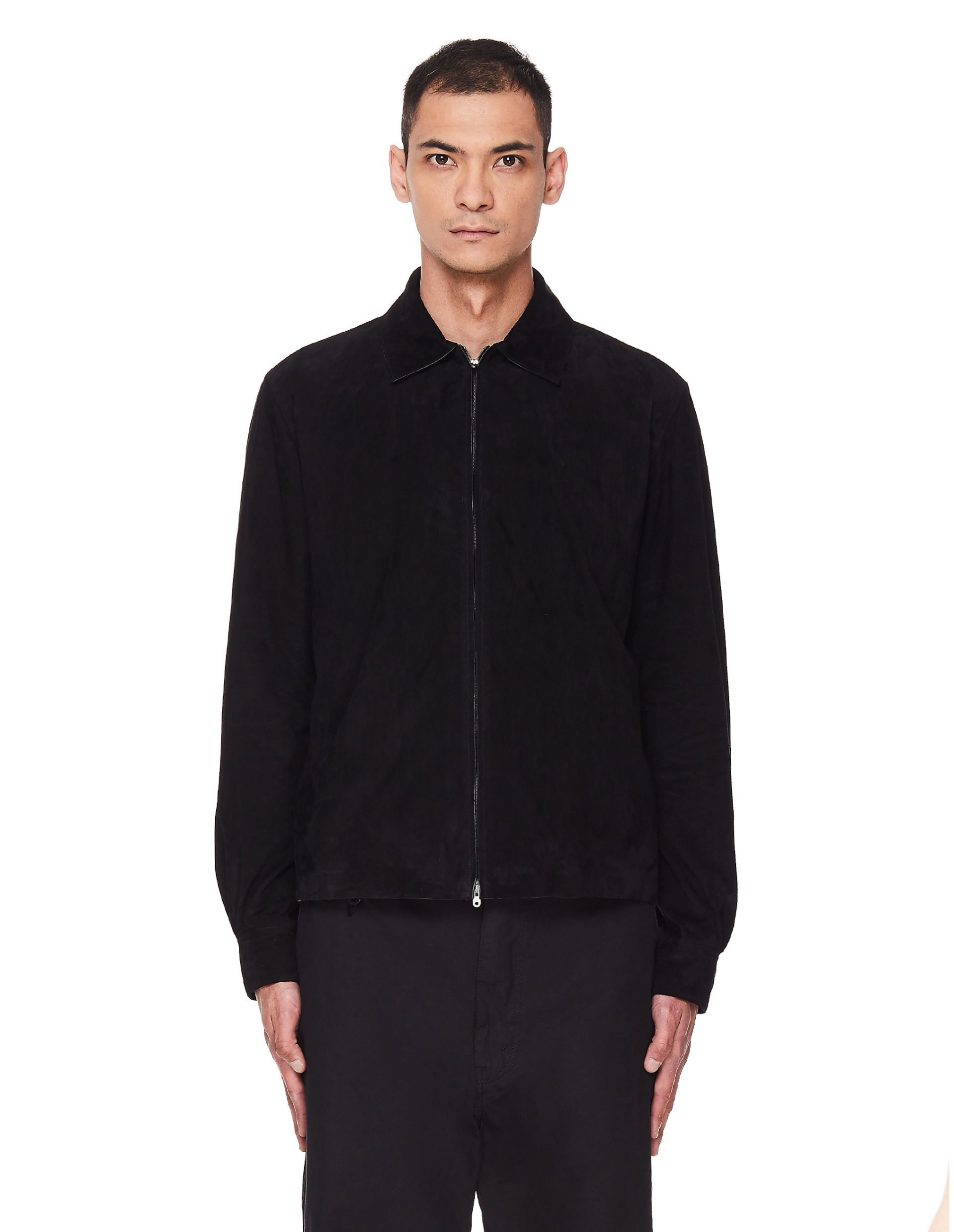 The Row Harvey Leather Jacket