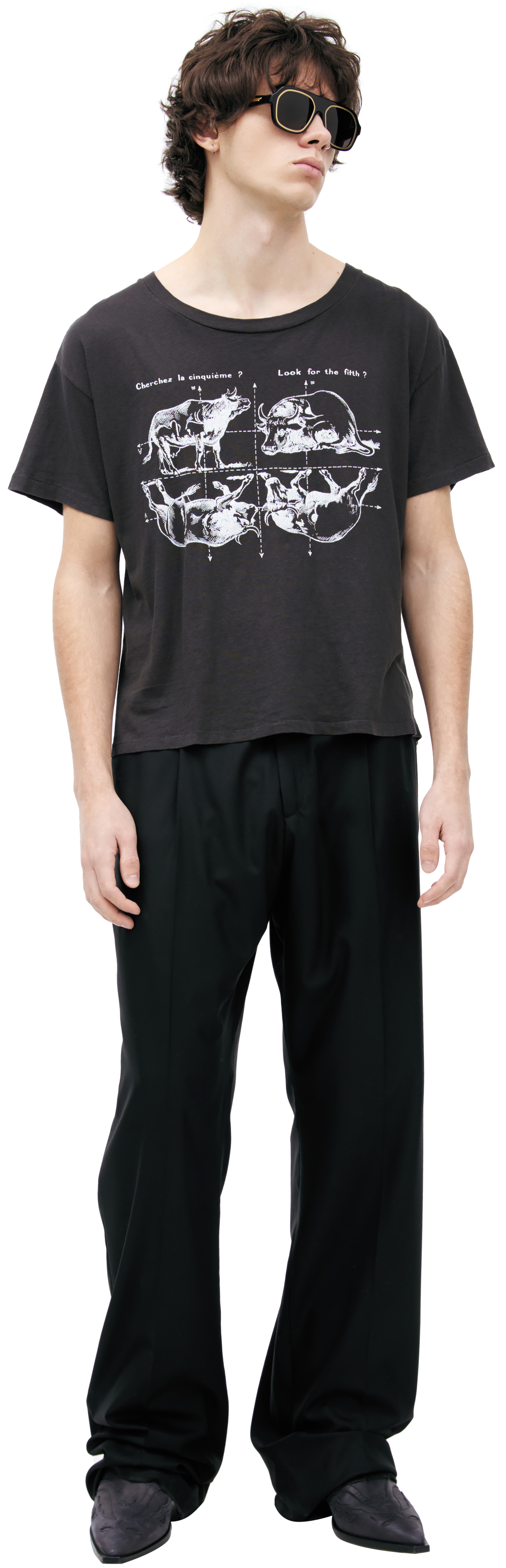 Enfants Riches Déprimés Black printed T-shirt