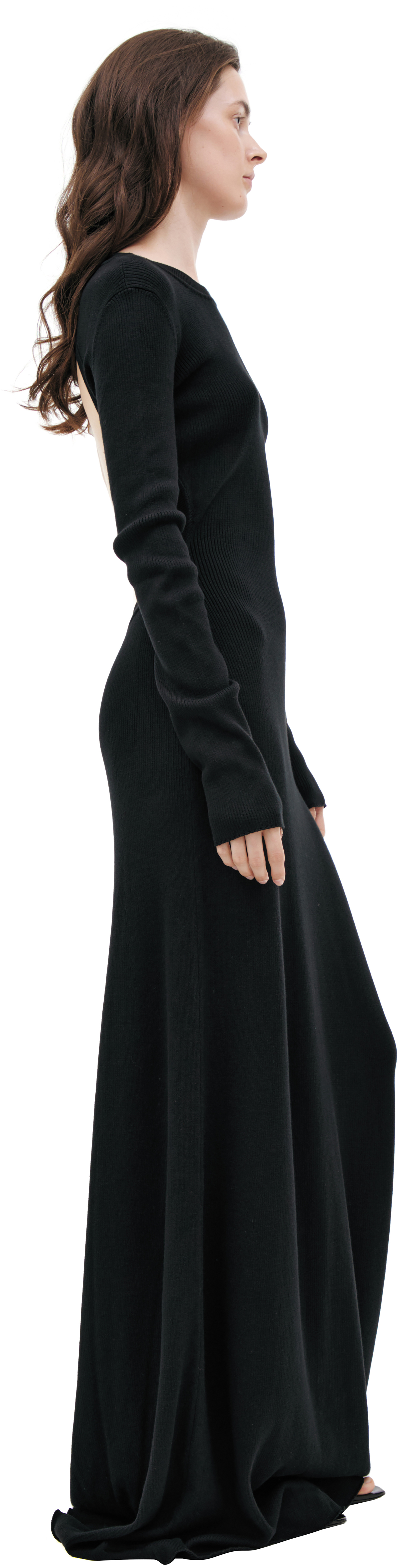 Ann Demeulemeester Knitted dress with neckline