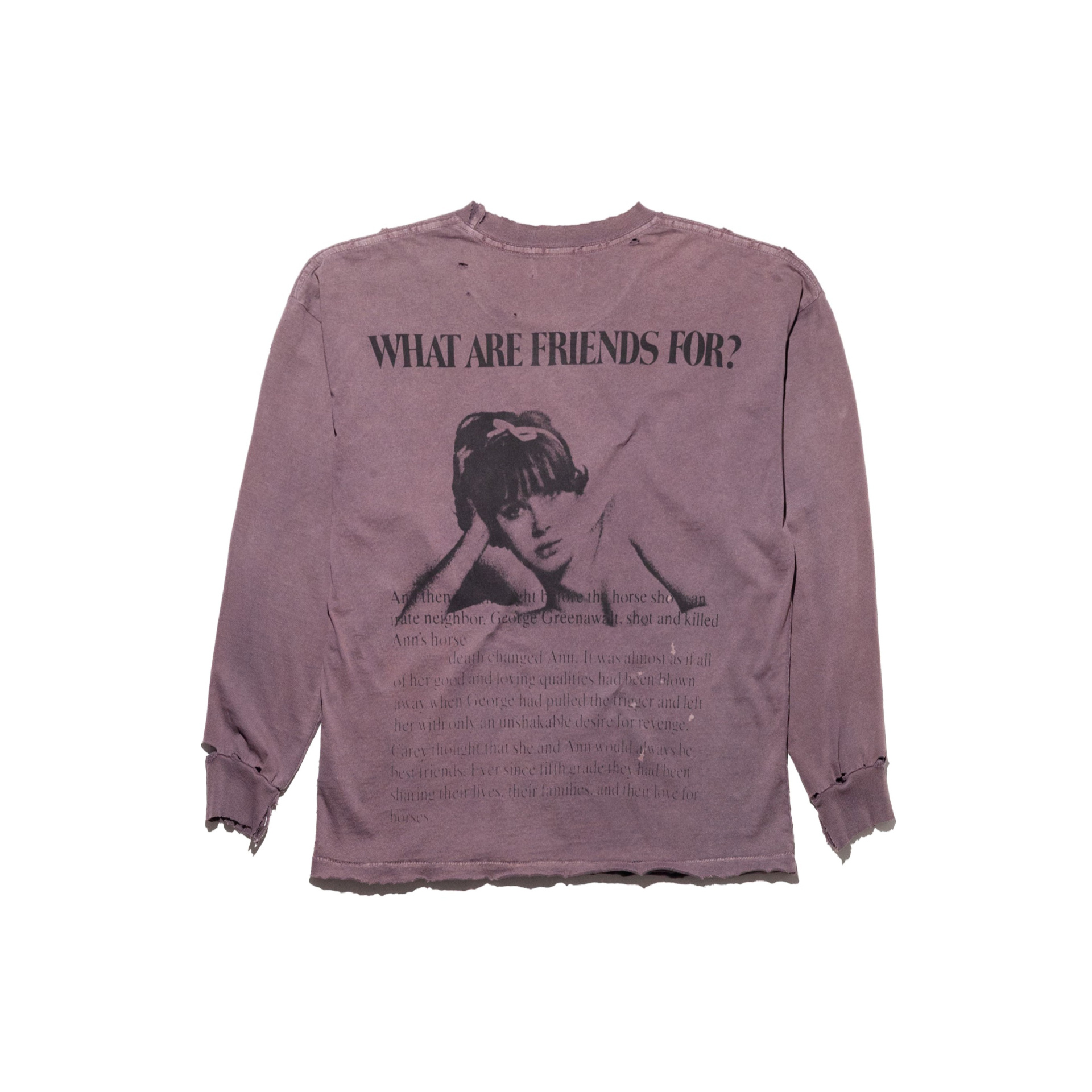 Enfants Riches Déprimés Flowers of Anger longsleeve