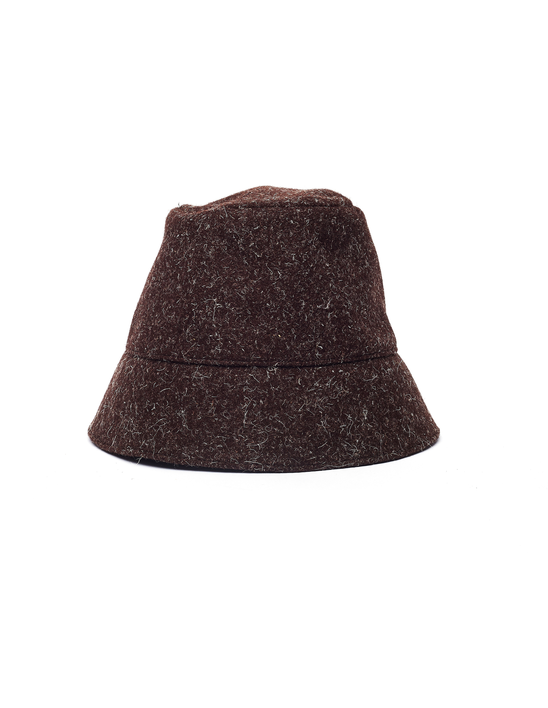 Jil Sander Brown Wool Hat