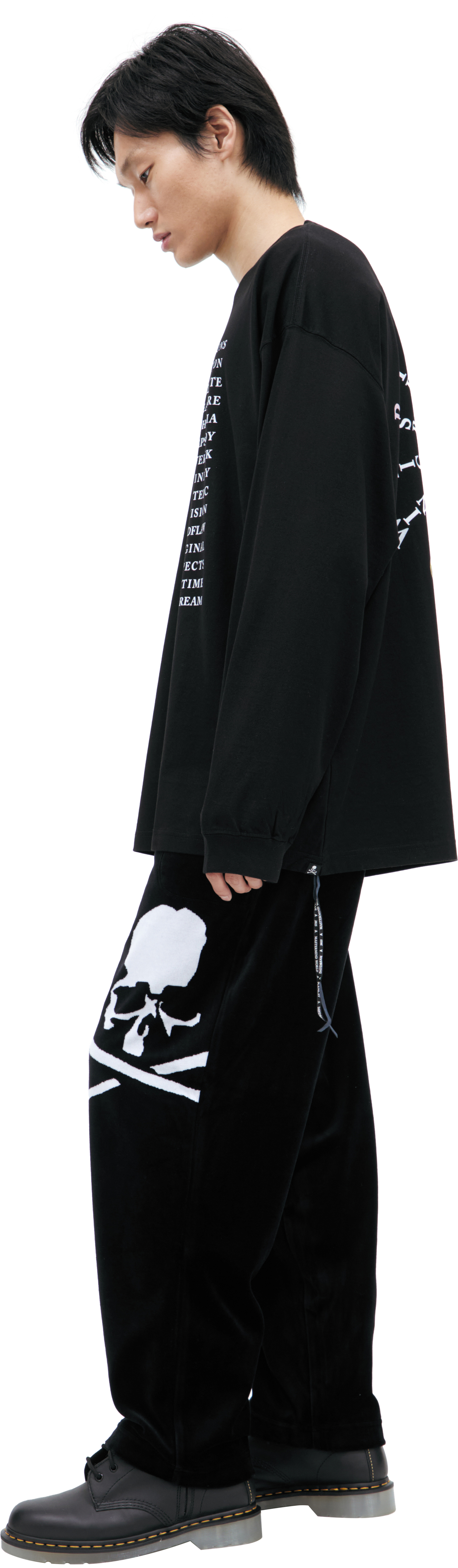 Mastermind WORLD Black longsleeve with print