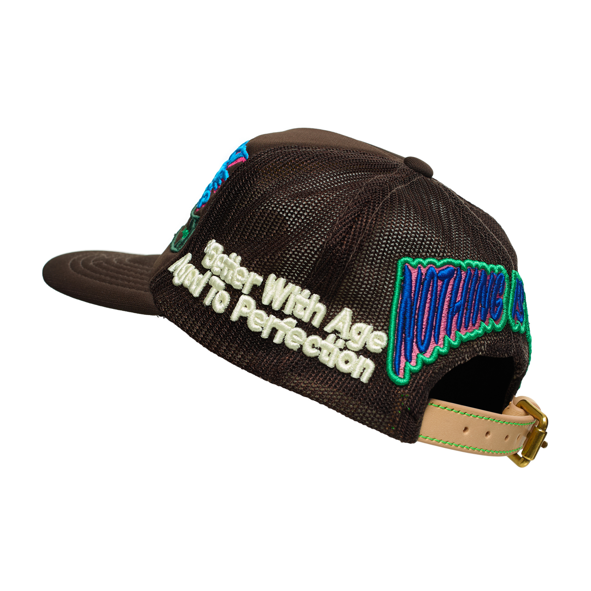 BETTER WITH AGE Cap with patches