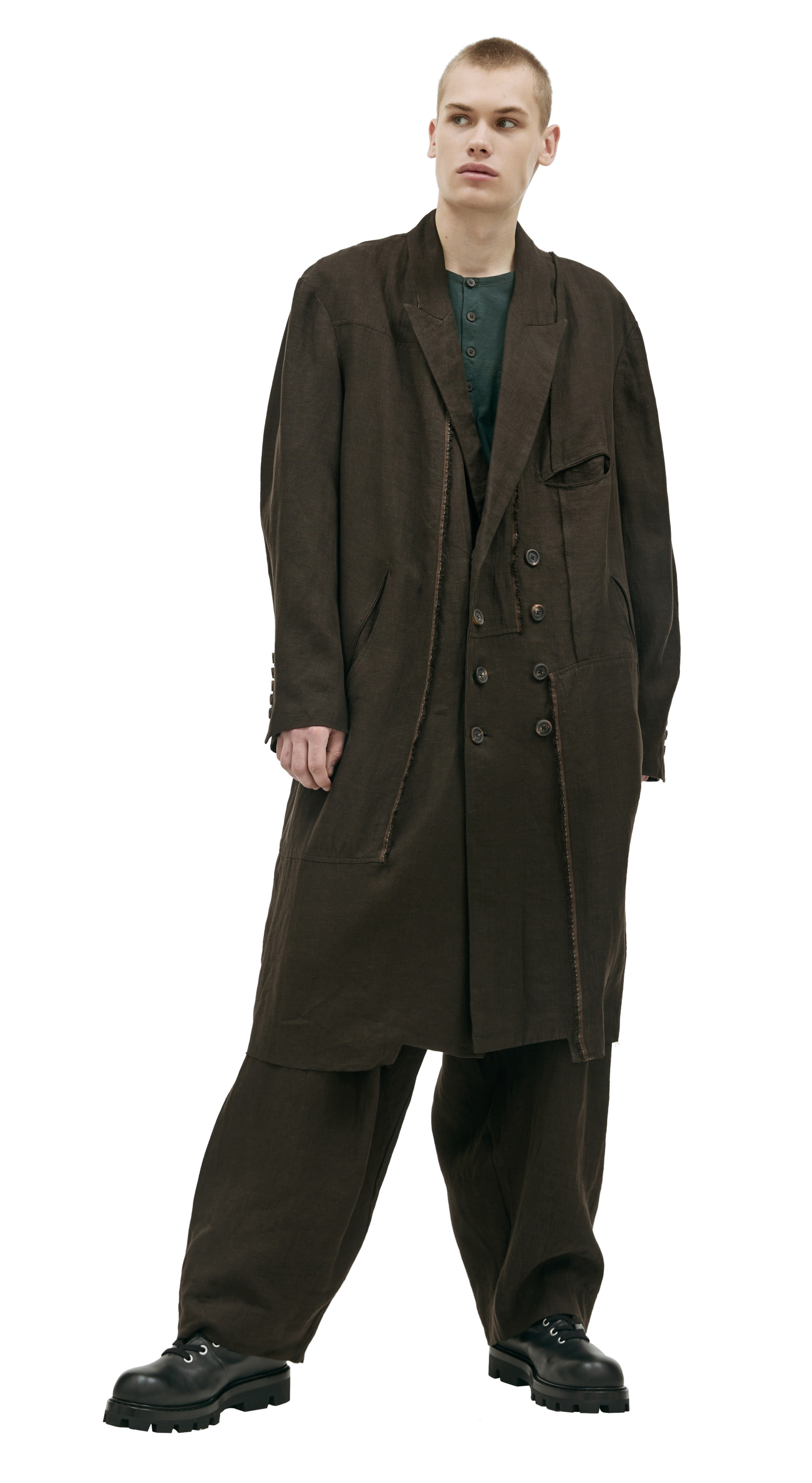 Ziggy Chen Double breasted coat