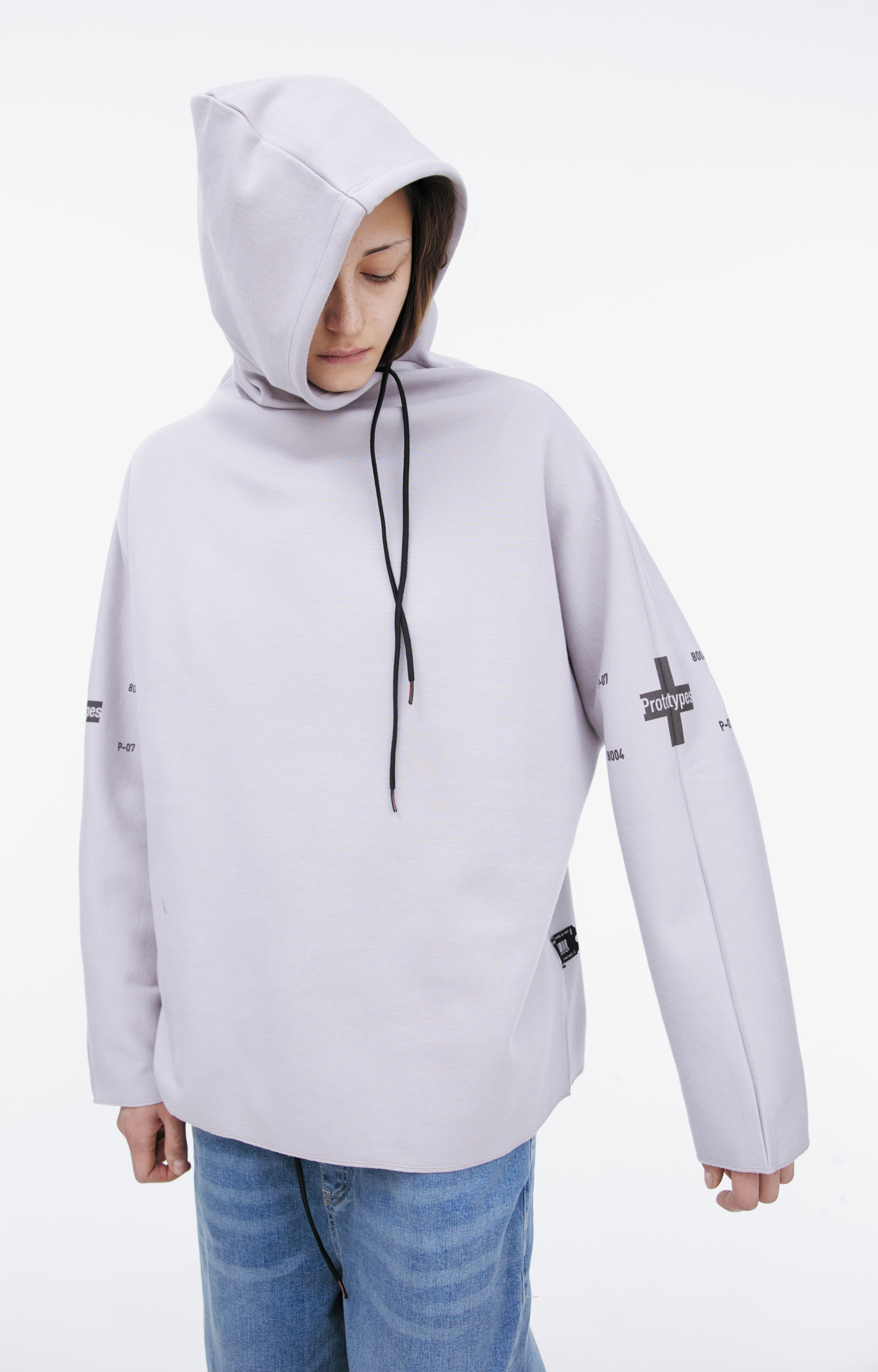 PROTOTYPES Seamless Embroidered Hoodie