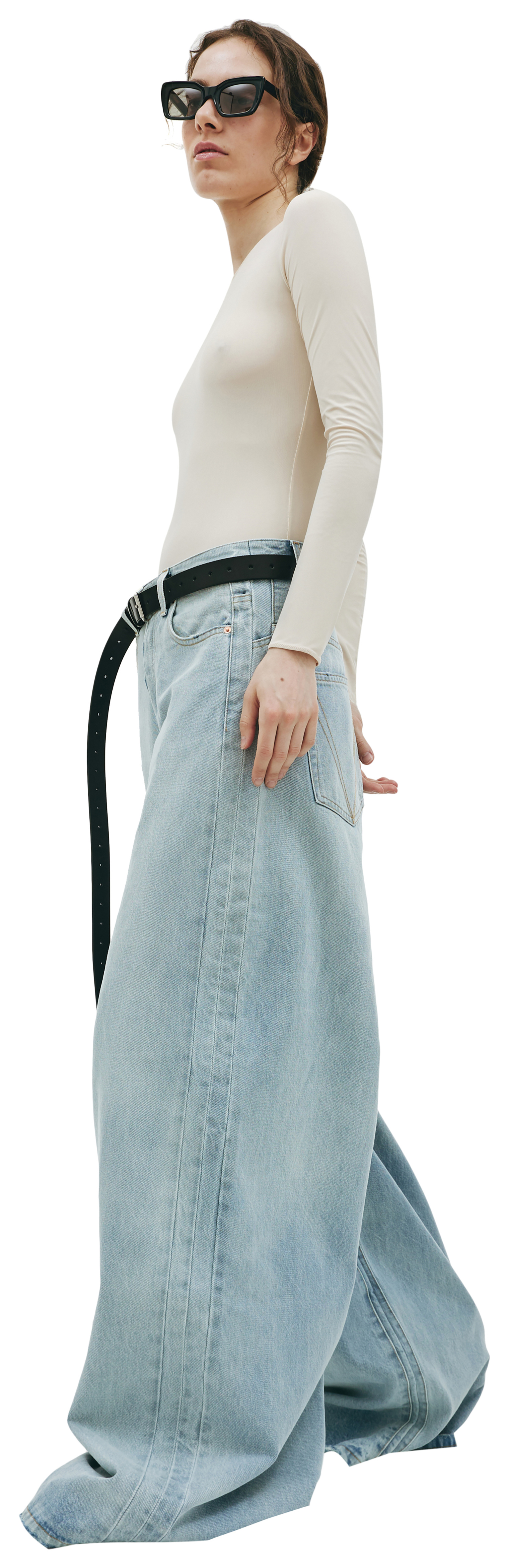 VETEMENTS Blue baggy jeans