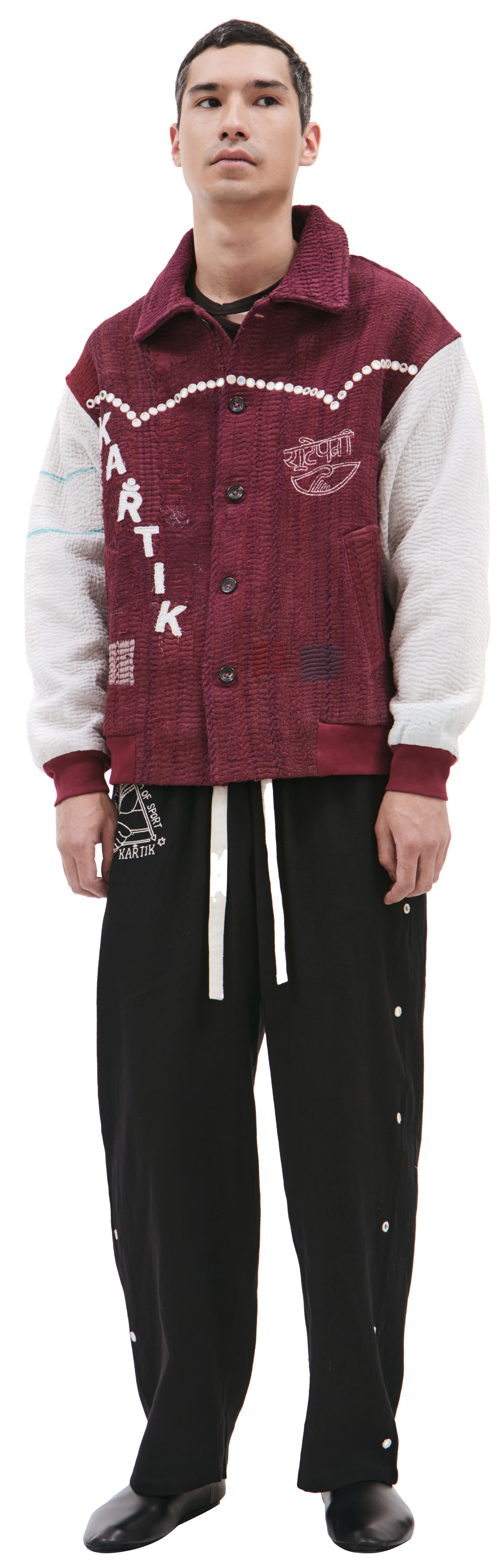 KARTIK Research KR x S.W.C bomber jacket