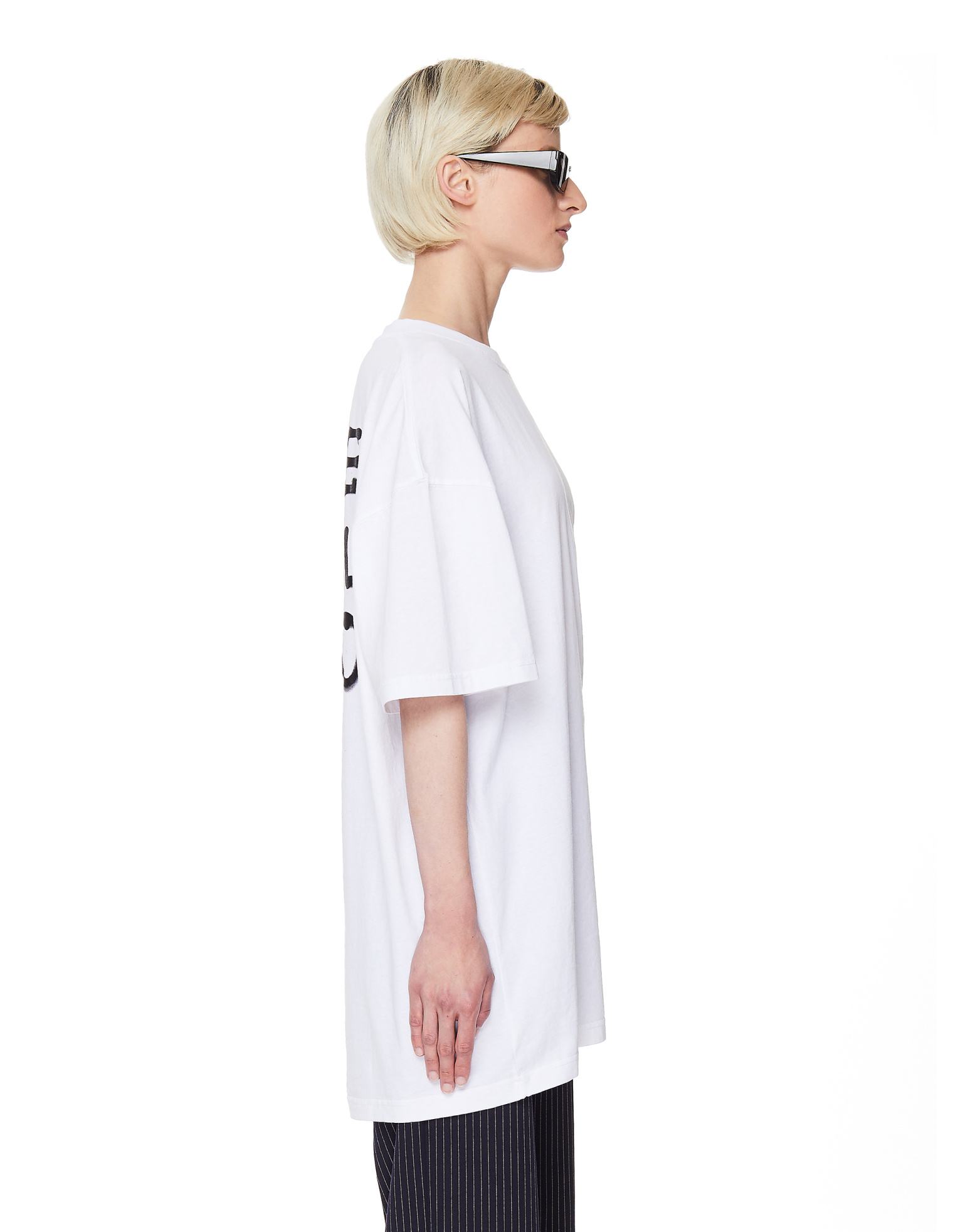 VETEMENTS Хлопковая футболка Person