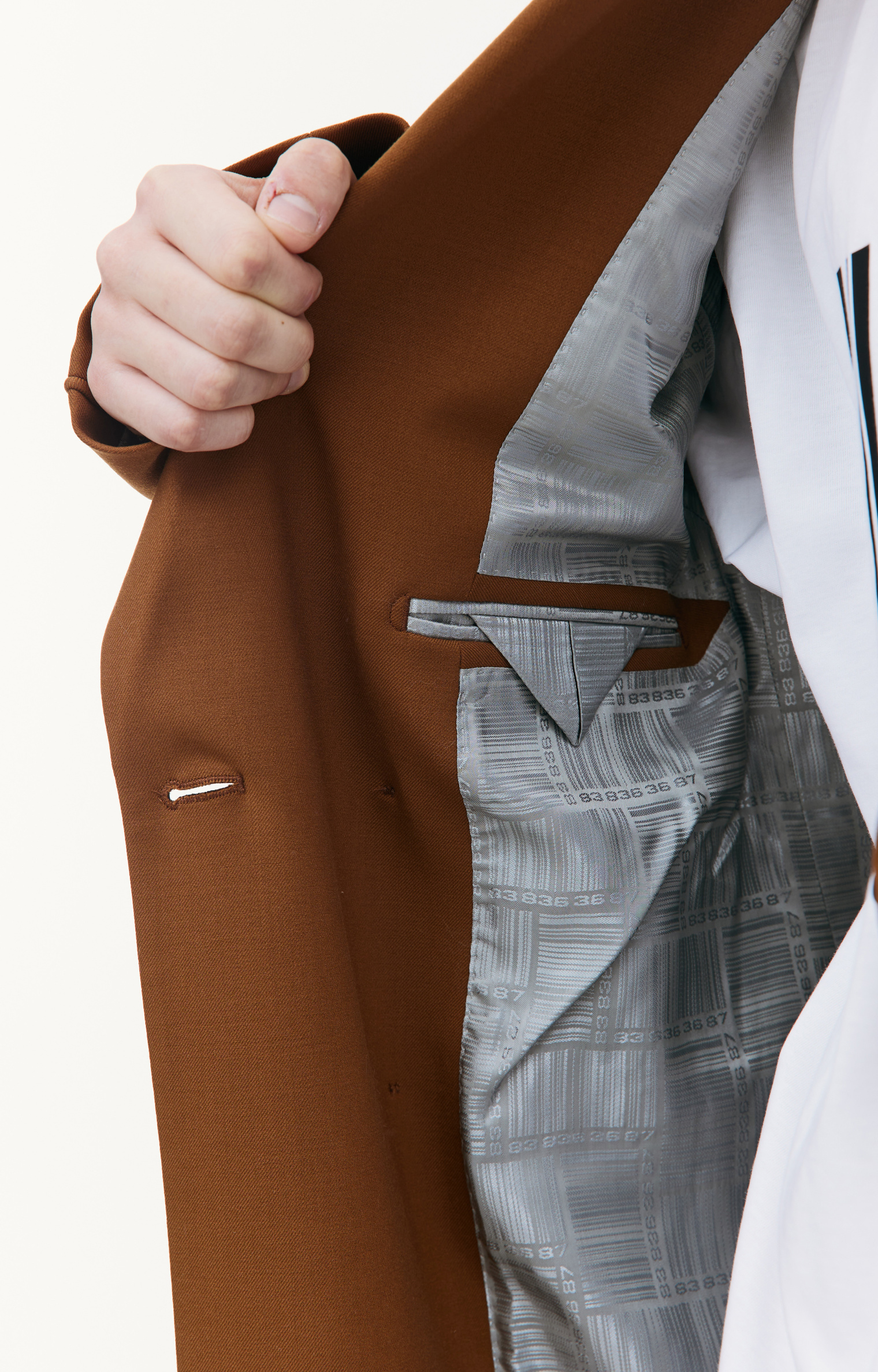 VTMNTS Brown wool coat